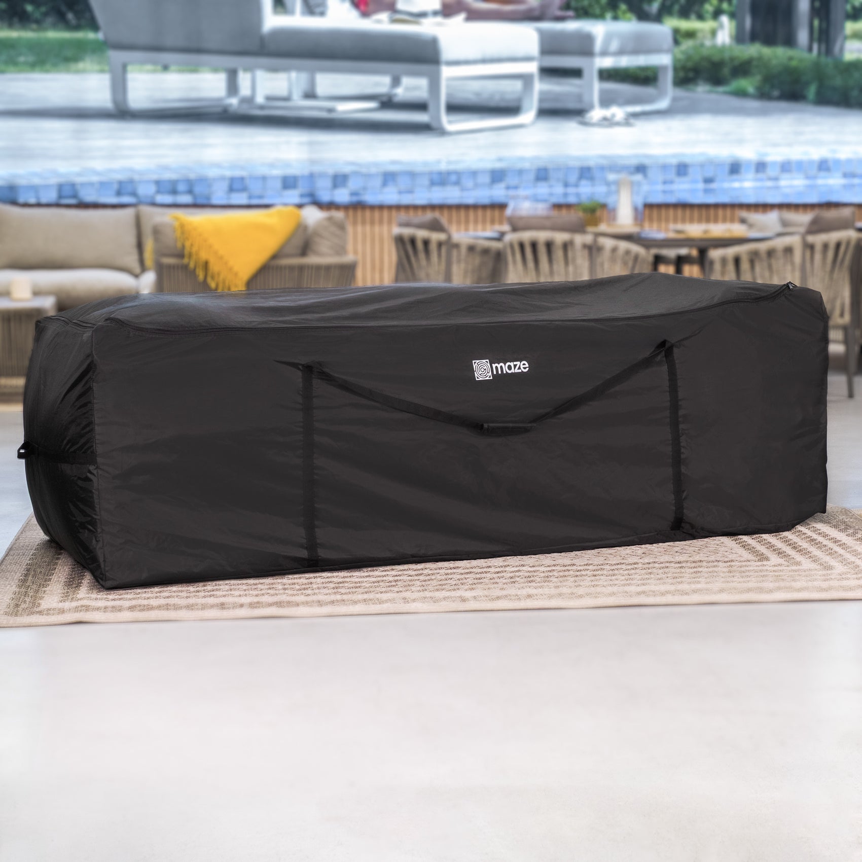 Large Cushion Storage Bag - Grey
