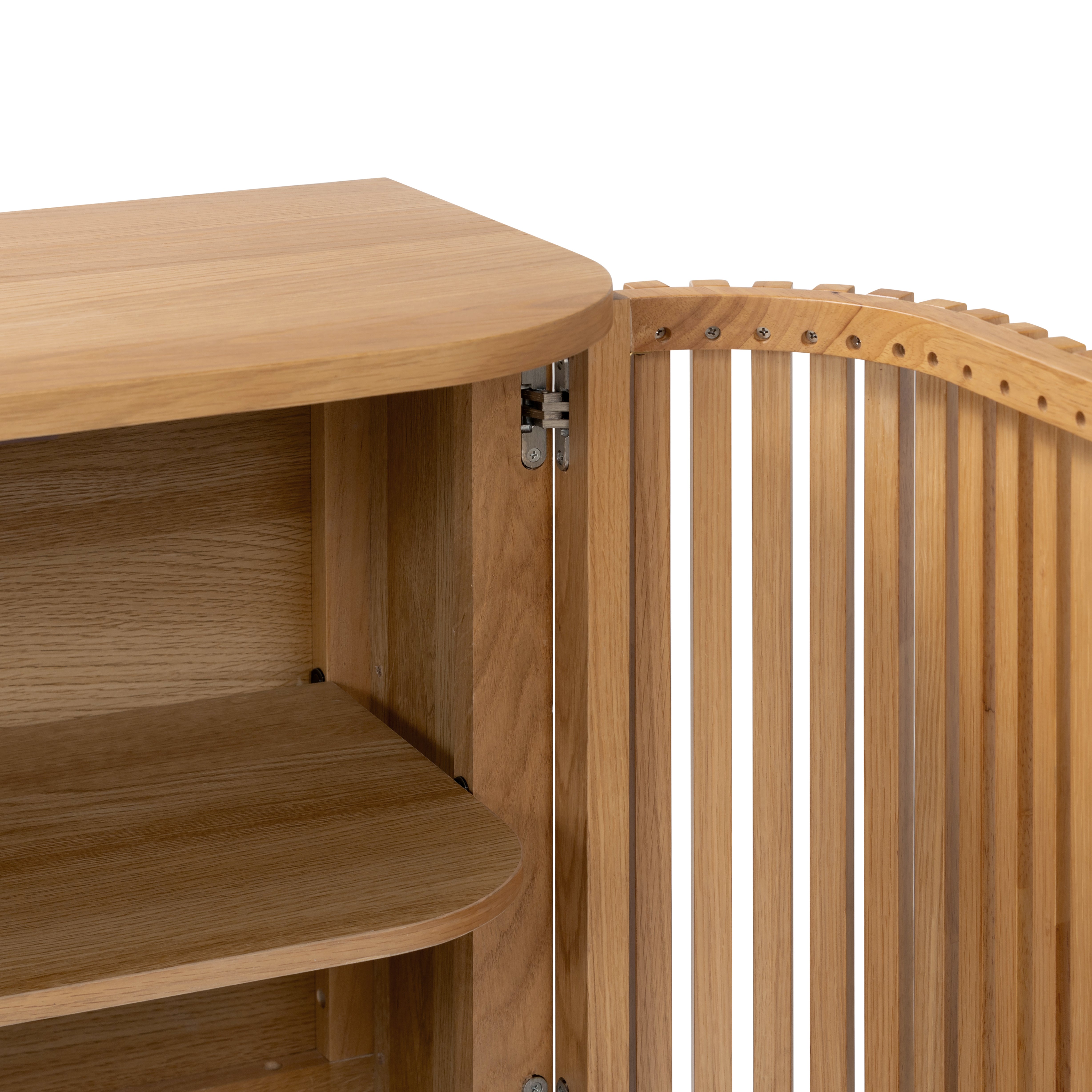 Colton Natural Wood Cupboard