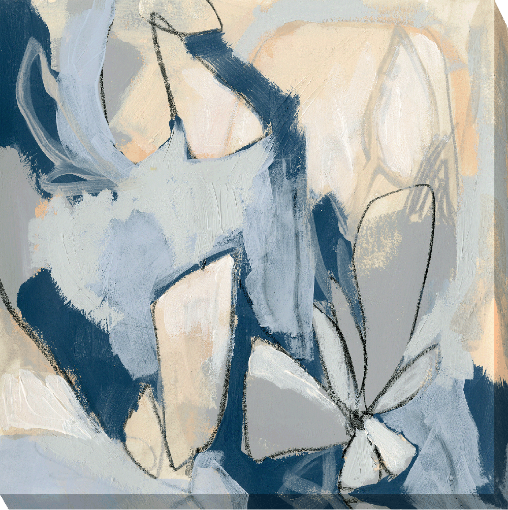 Blossom & Bliss II - Canvas Wall Art - 47x47cm