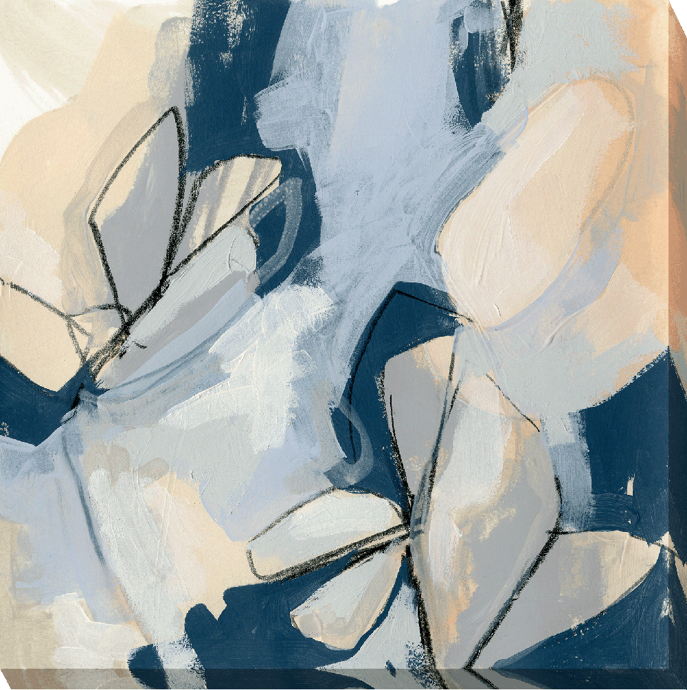 Blossom & Bliss III - Canvas Wall Art - 47x47cm