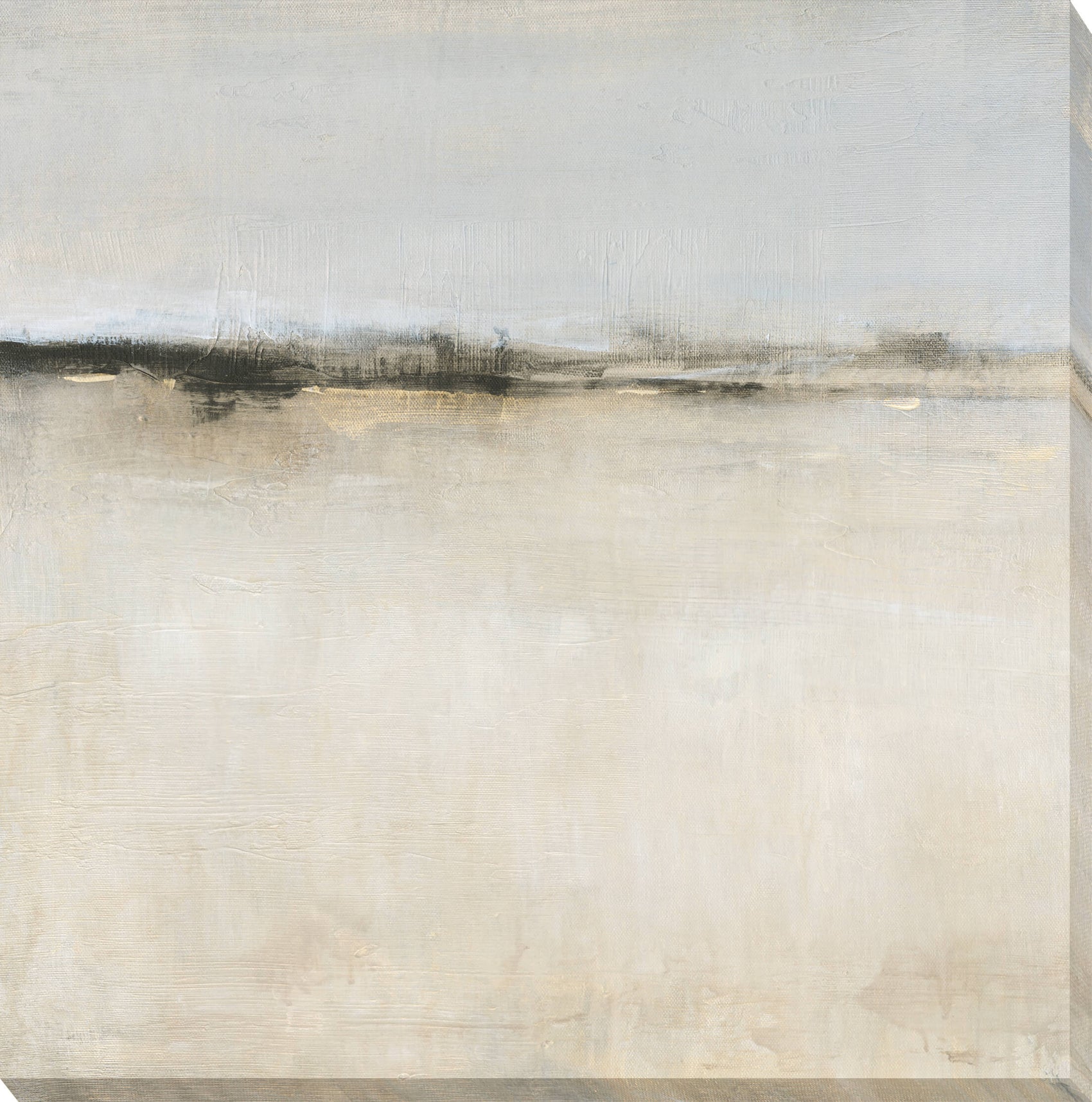Embellished Subtle Scape II - Canvas Wall Art - 99x99cm