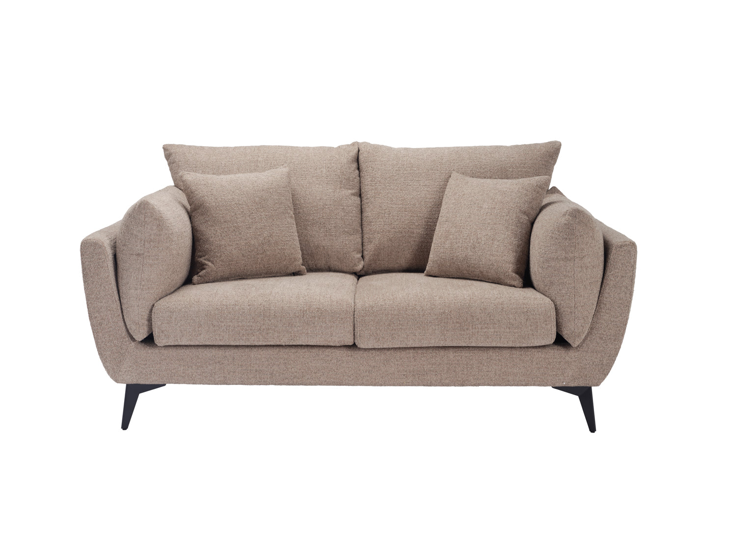 Carter Taupe 2 Seater Sofa
