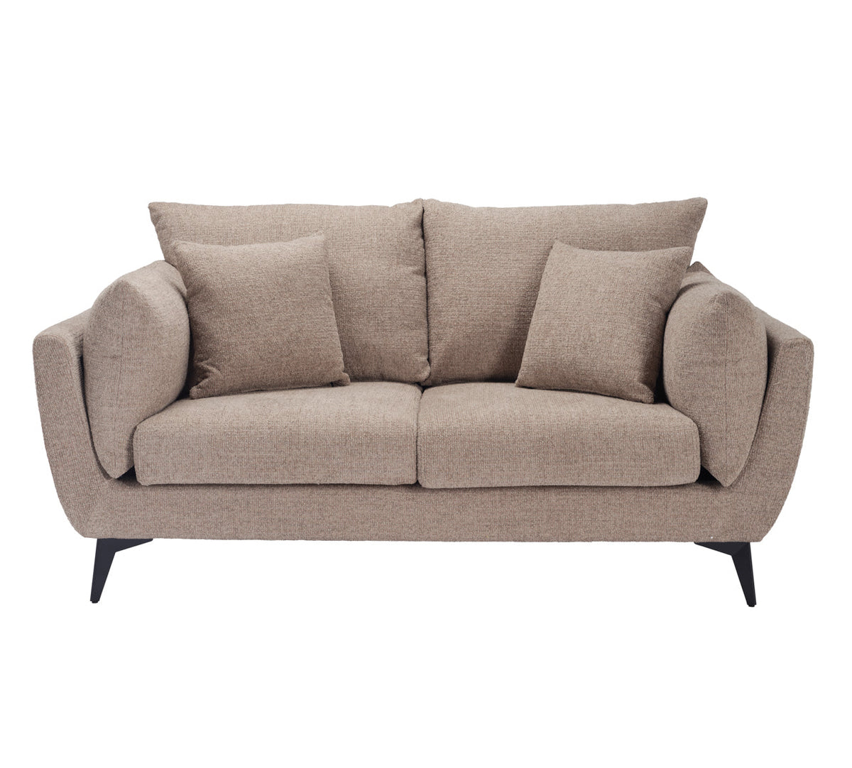 Carter Taupe 2 Seater Sofa