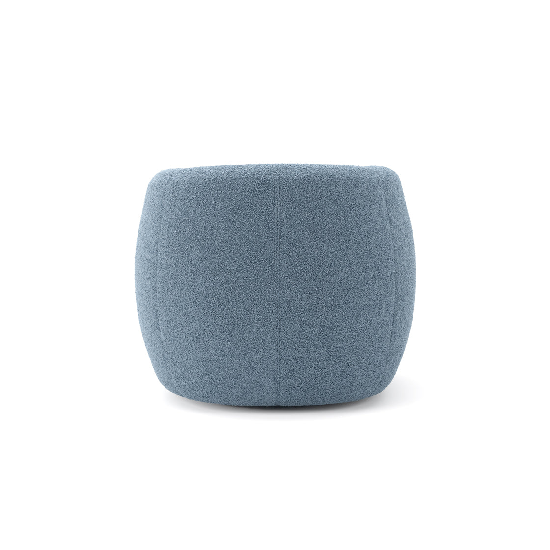 Clay Bluebell Sherpa Boucle Chair