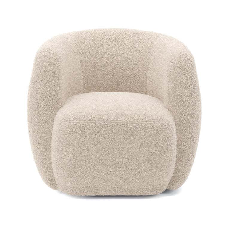 Clay Cotton Chair front