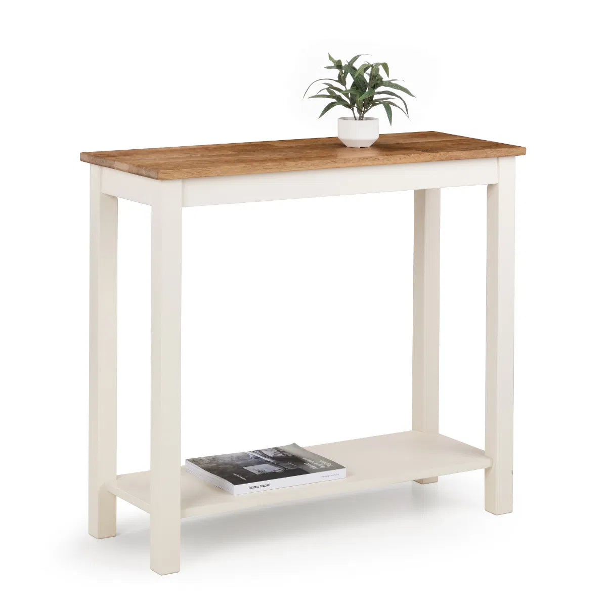 Osborne Ivory & Oak Wood Console Table