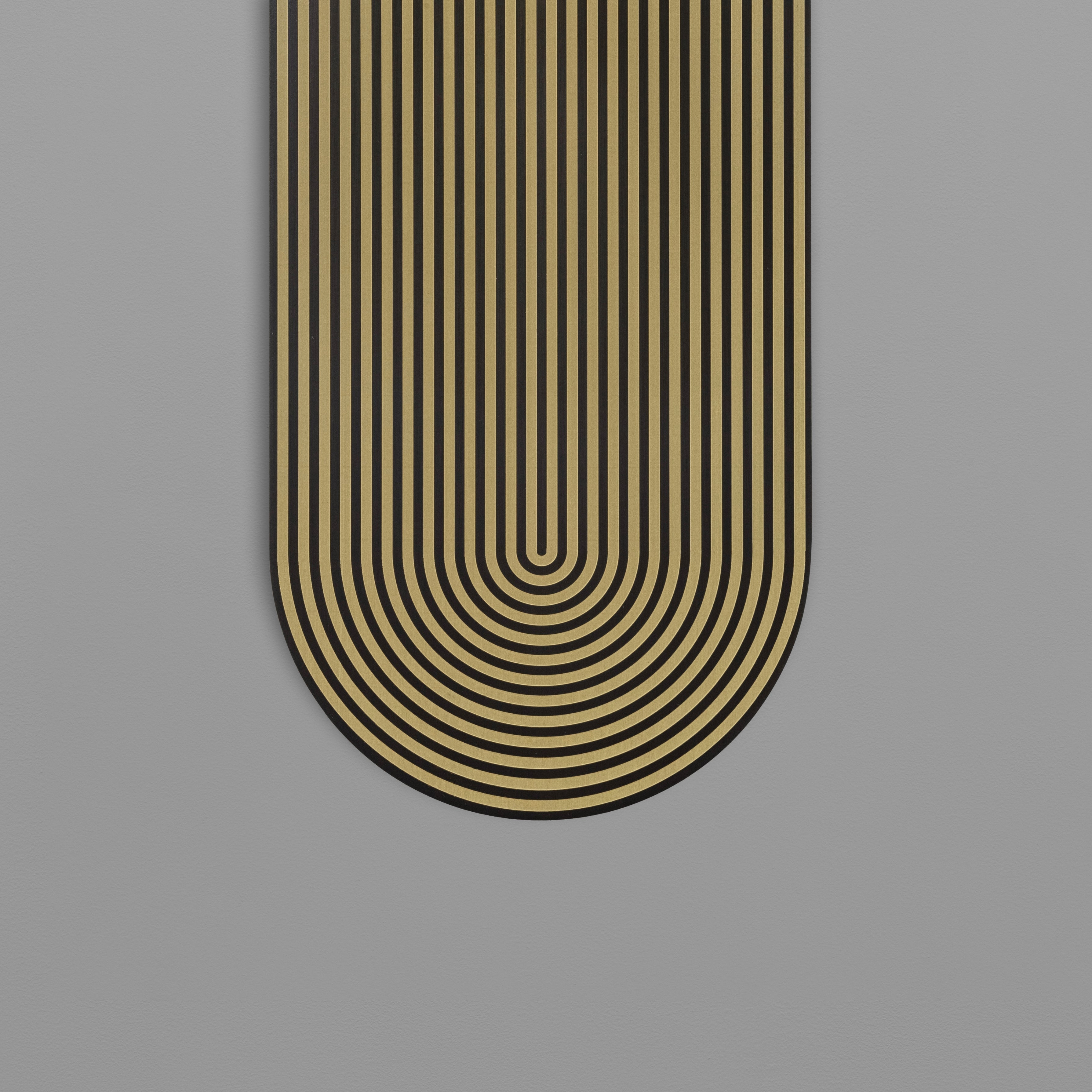 Schwung Odyssey Kyoto Gold & Black Wall Light