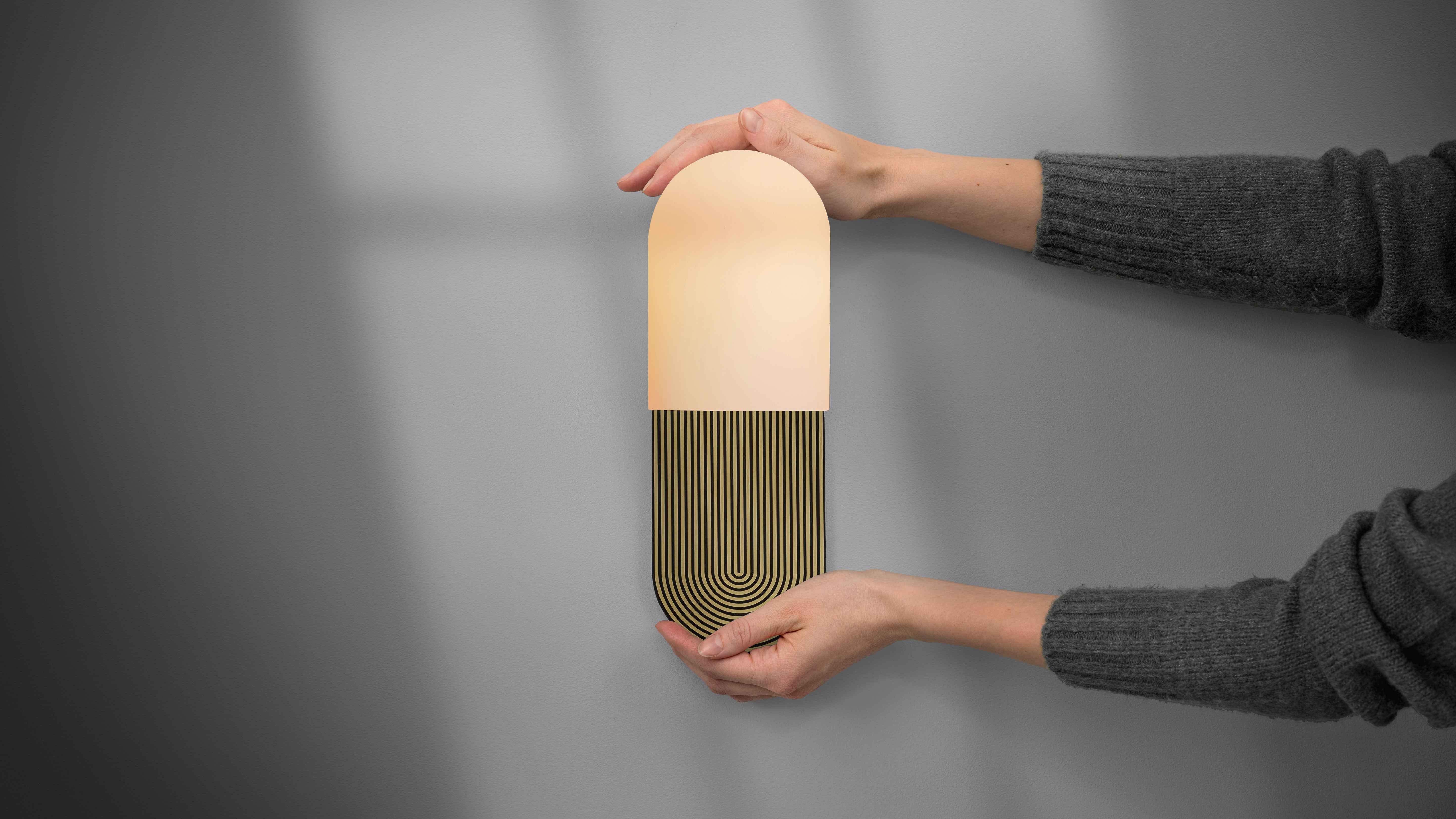 Schwung Odyssey Kyoto Gold & Black Wall Light
