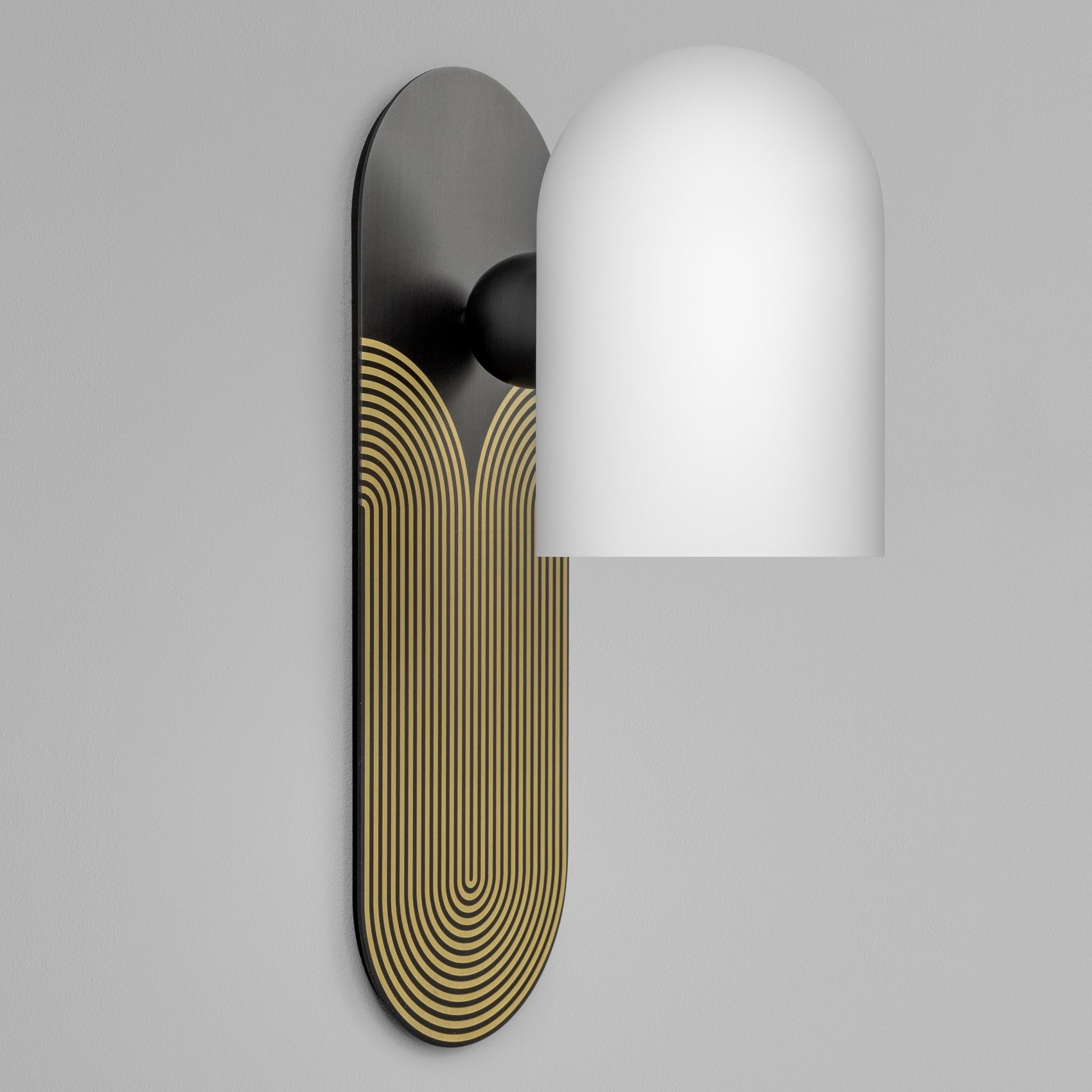 Schwung Odyssey Kyoto Gold & Black Wall Light