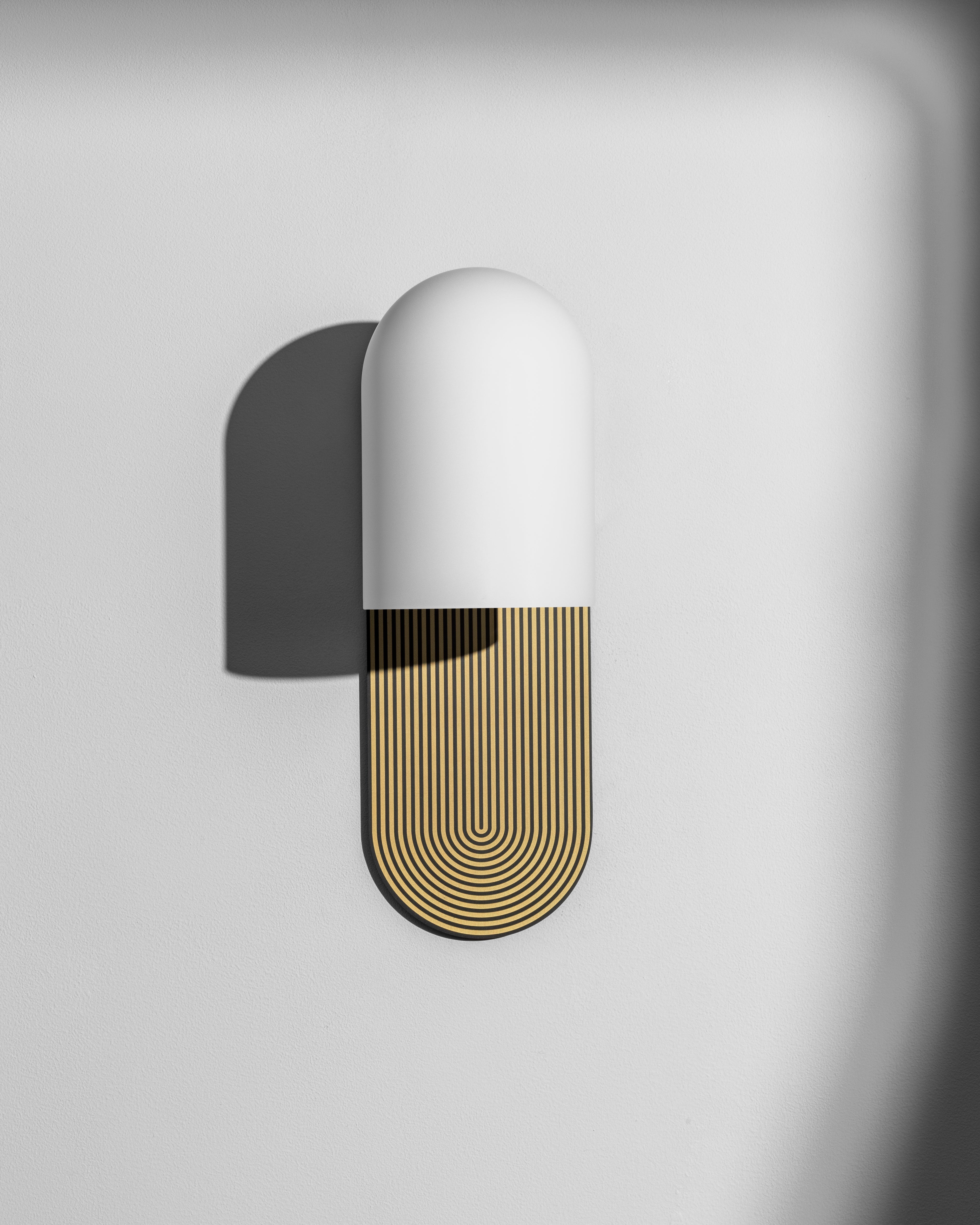 Schwung Odyssey Kyoto Gold & Black Wall Light