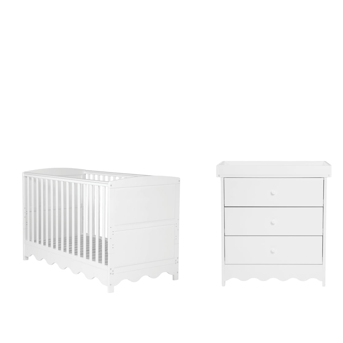 Dancer 2 Piece Room Set White