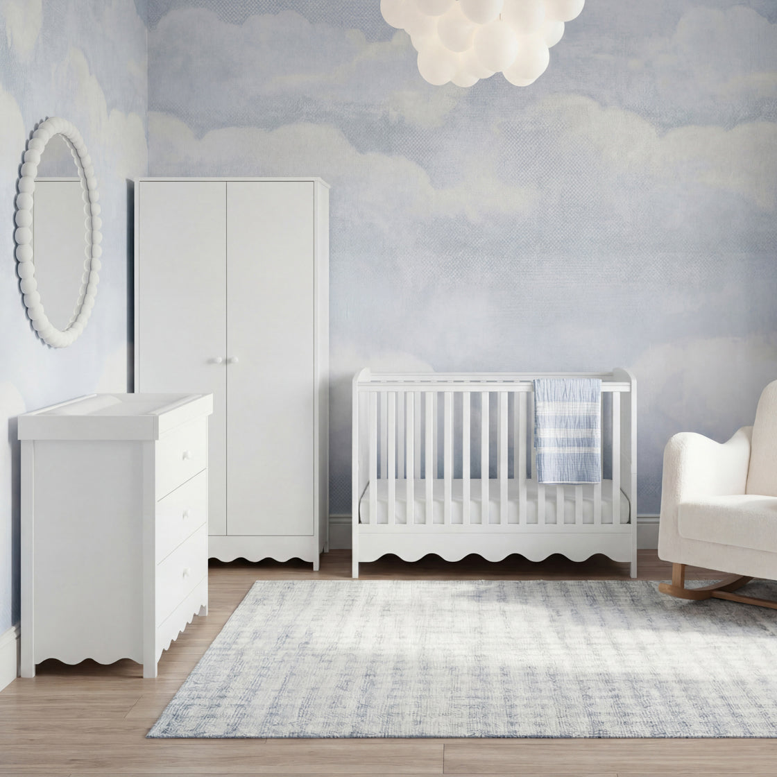 Dancer 3 Piece Room Set White lifestyle