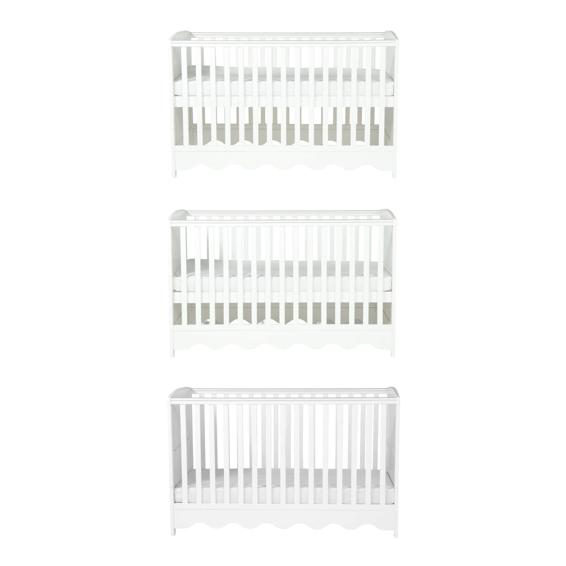 Dancer Cot Bed White