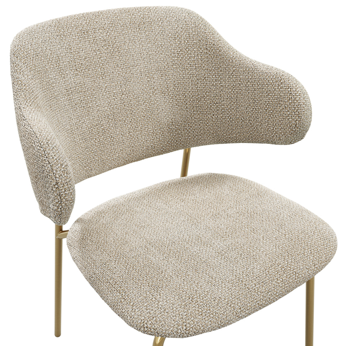 Dorchester Wheat & Gold Dining Chair
