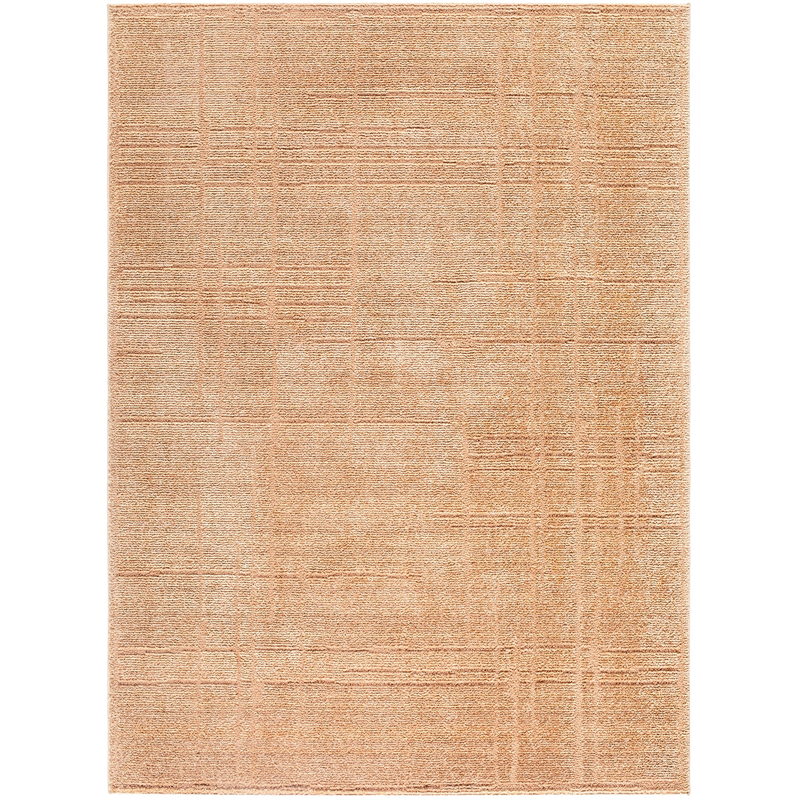 Alba Modern Graphic Tan Polypropylene & Polyester Rug 160x213cm - product image