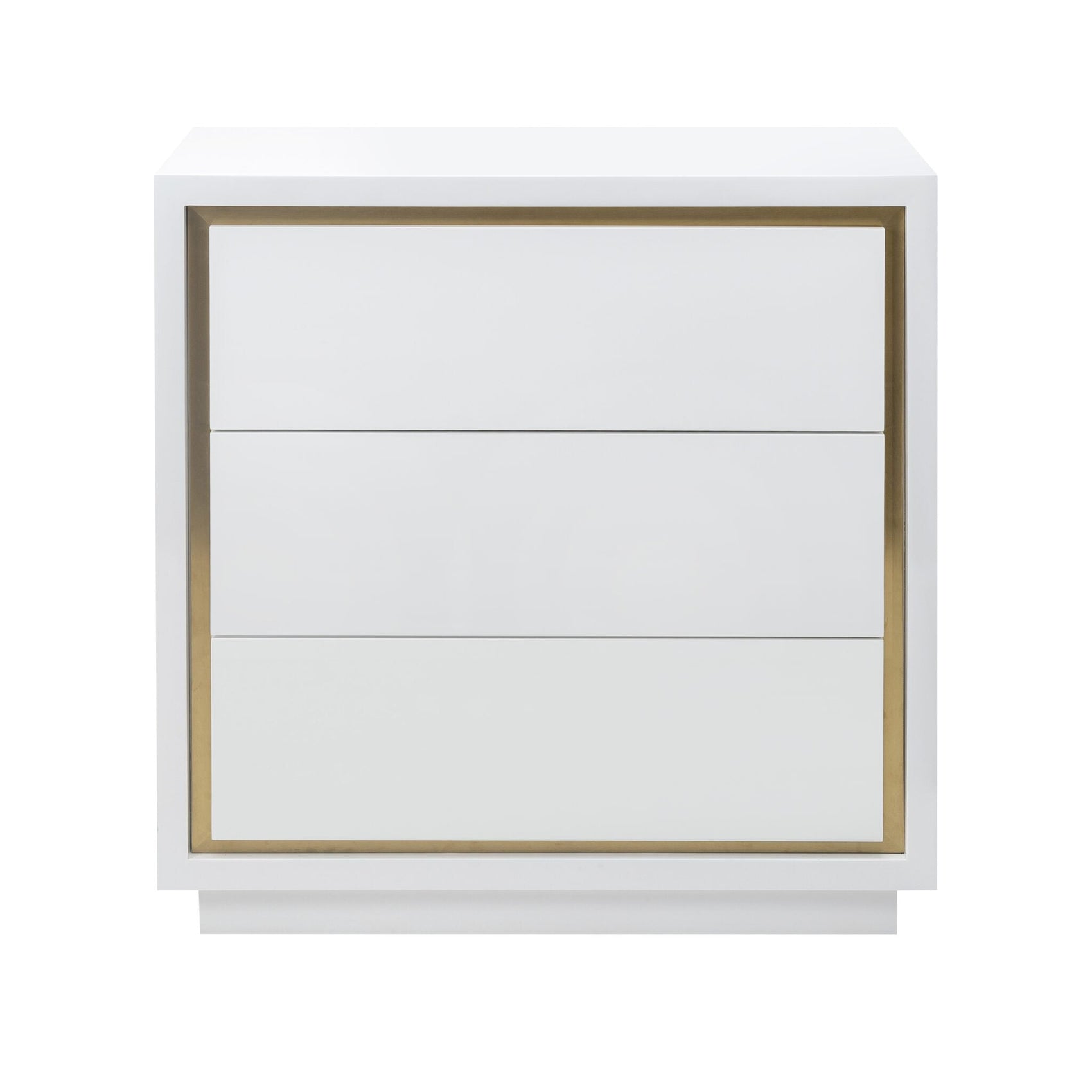 Utopia White High Gloss Chest of Drawers