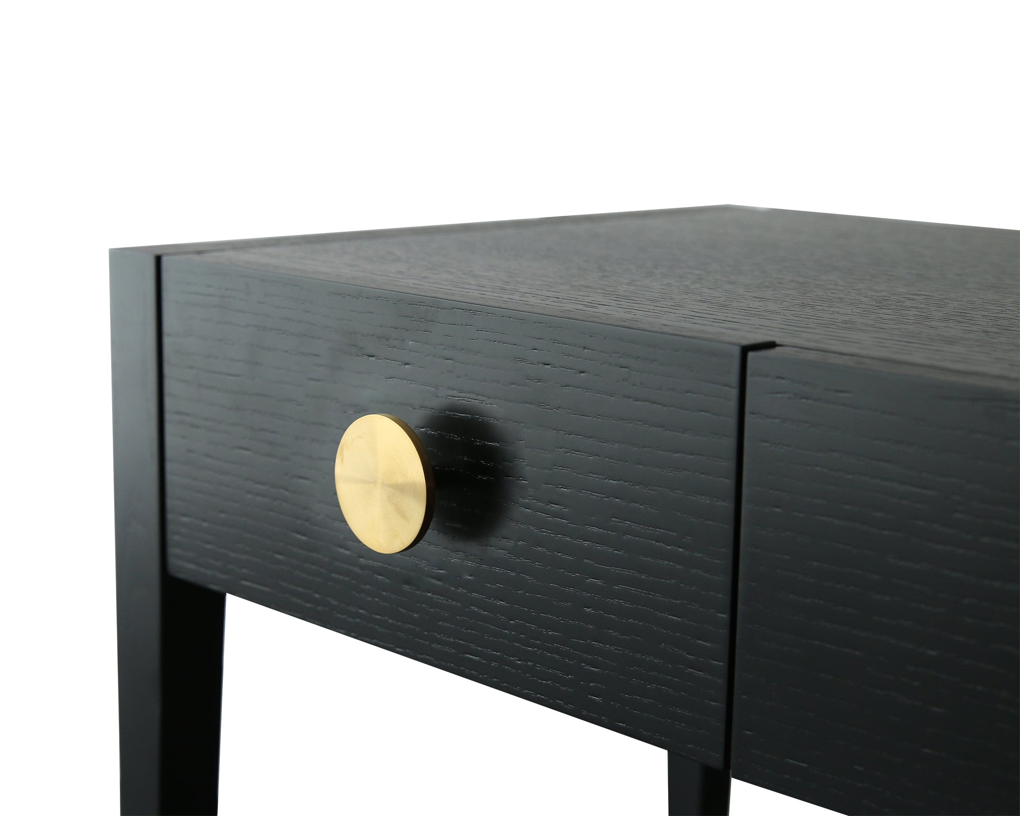 Orly Dressing Table - Wenge Oak/Gold