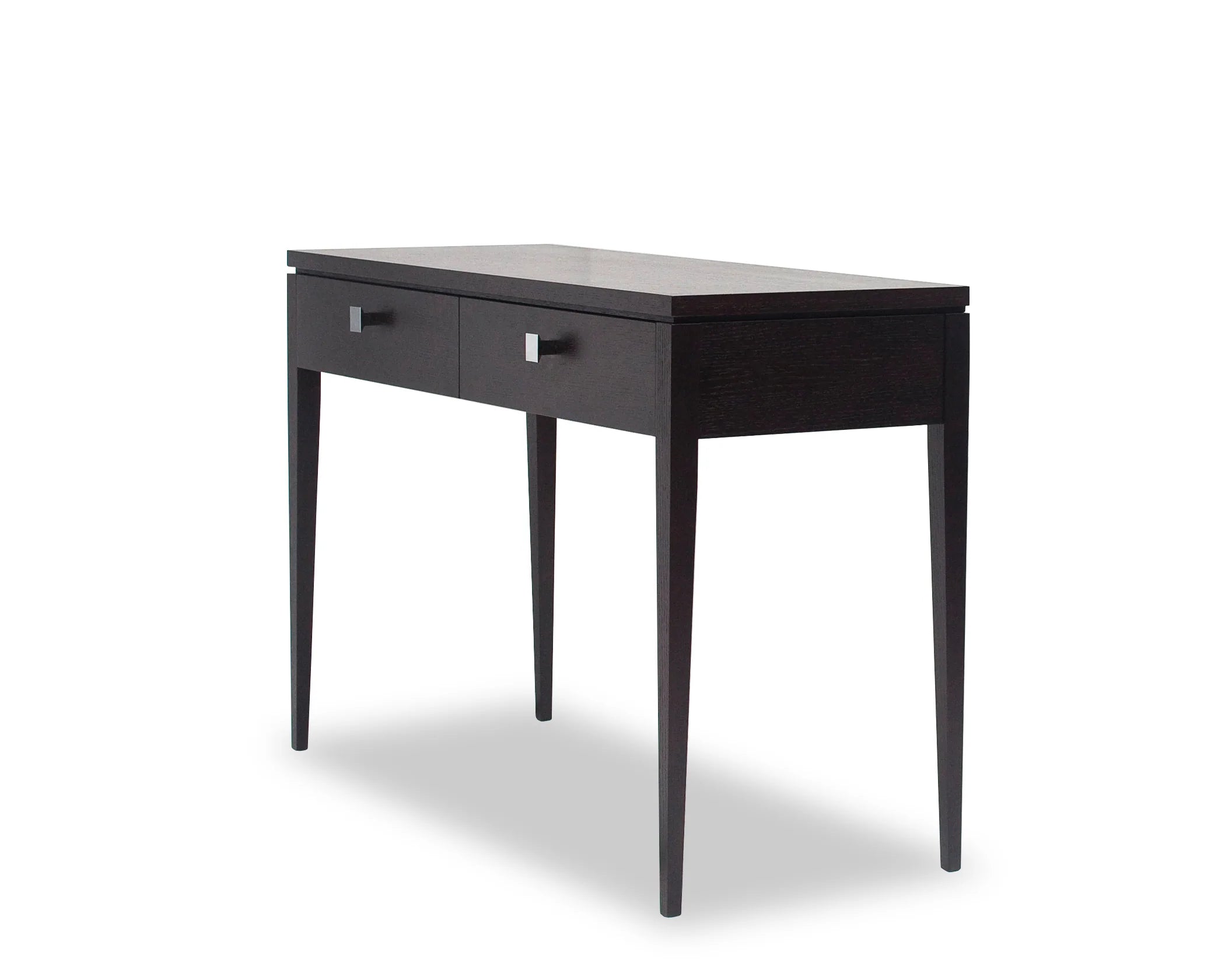 Roma Black Oak Wood Dressing Table
