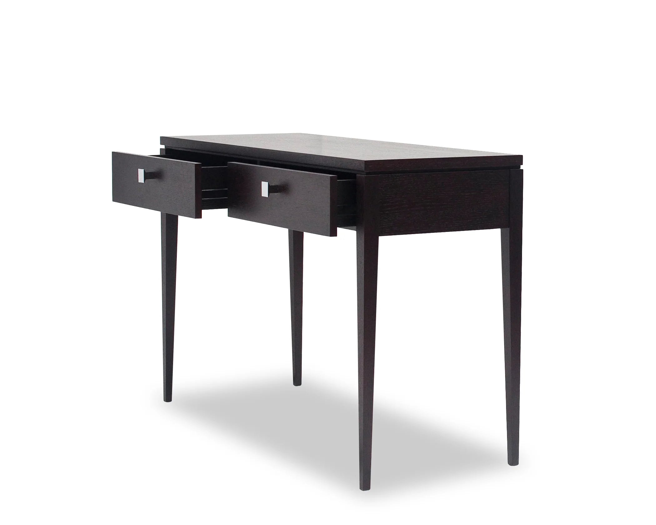 Roma Black Oak Wood Dressing Table