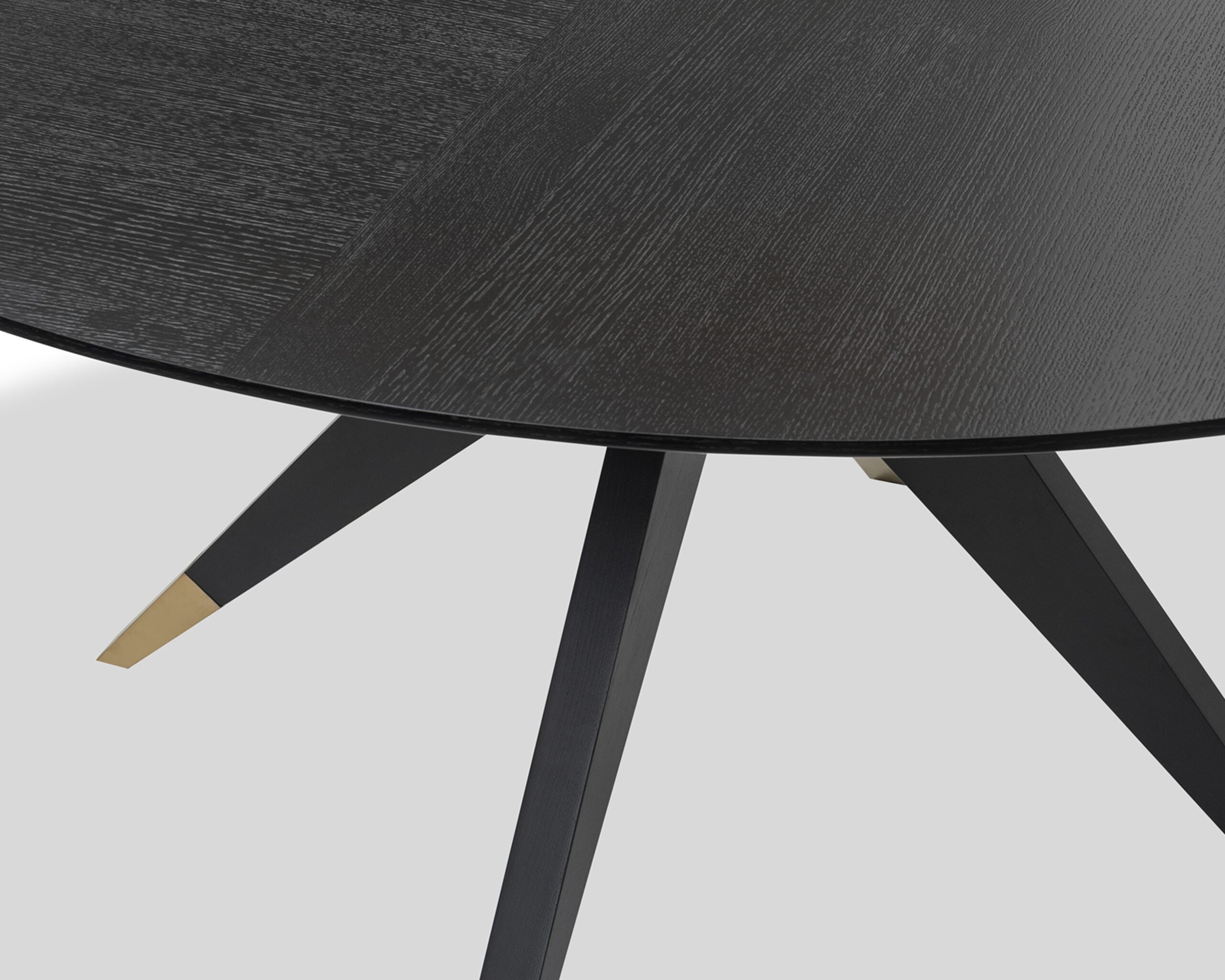 Anthology 130cm Dining Table - Wenge Oak