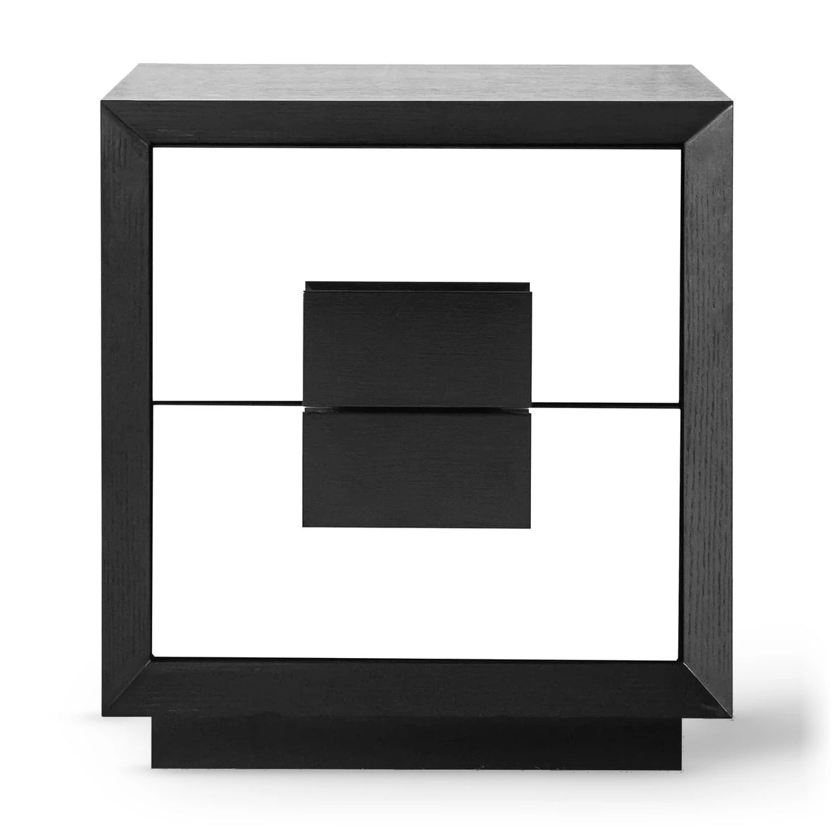 Etna Black Wood Bedside Table