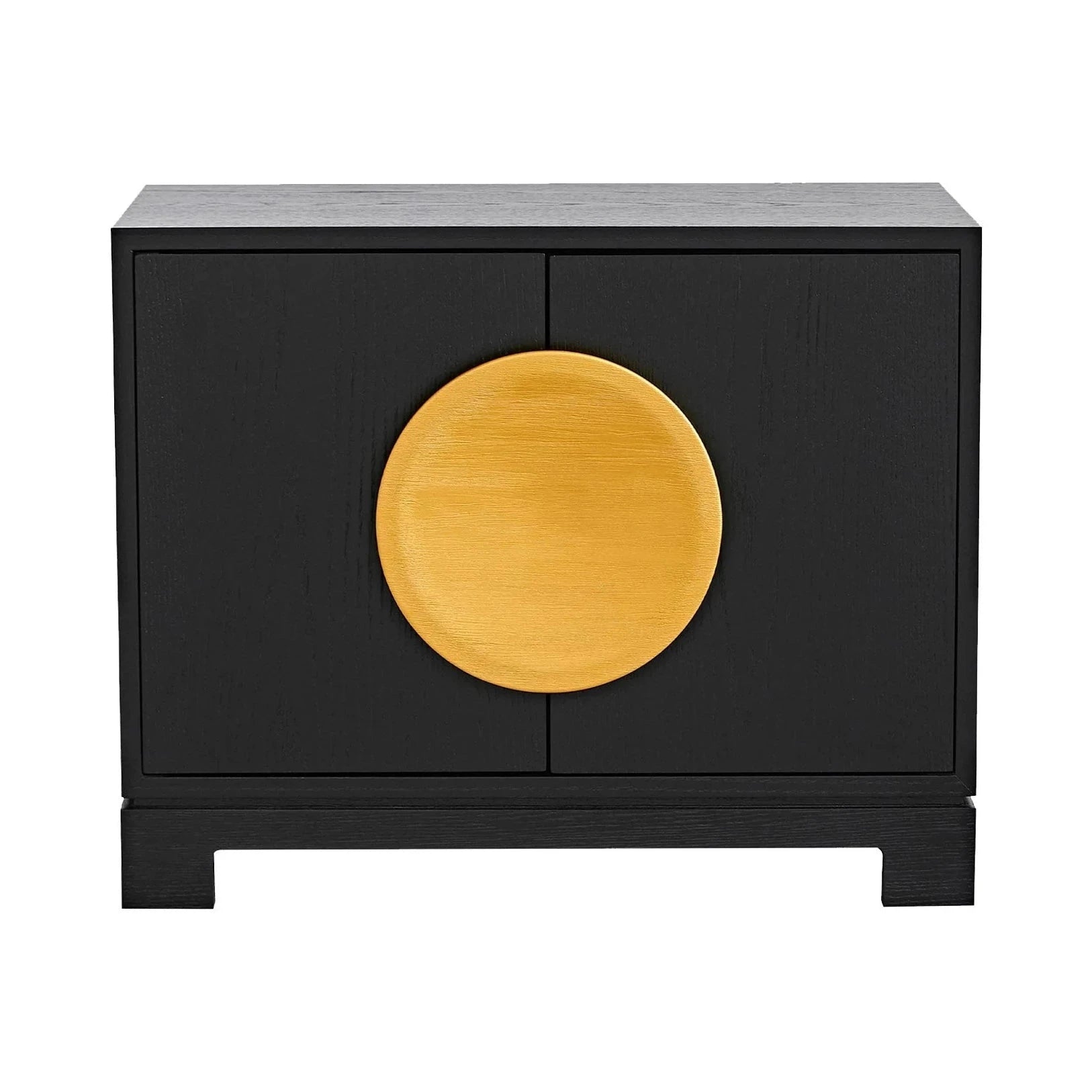 Hoxton Black Oak Wood Sideboard