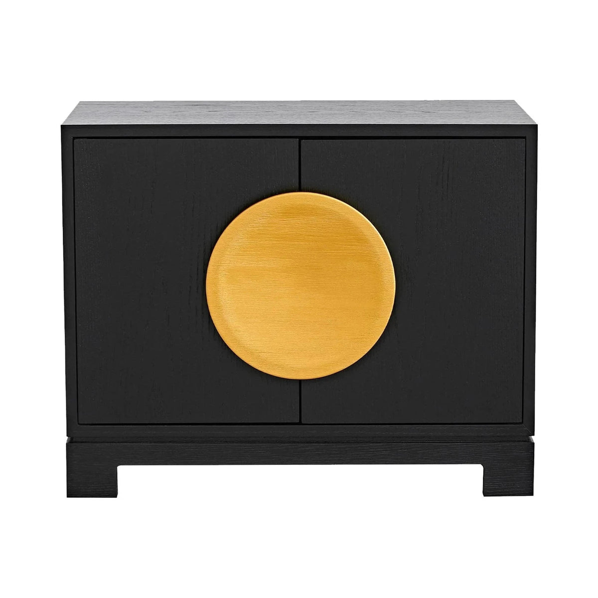 Hoxton Black Oak Wood Sideboard