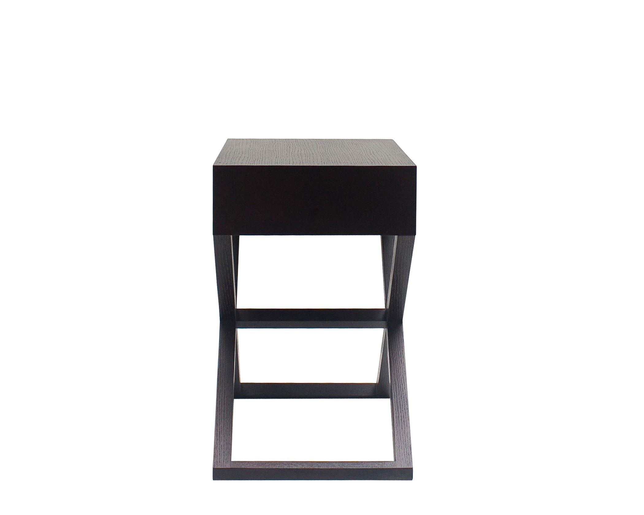 Curio Bedside Table - Wenge Oak