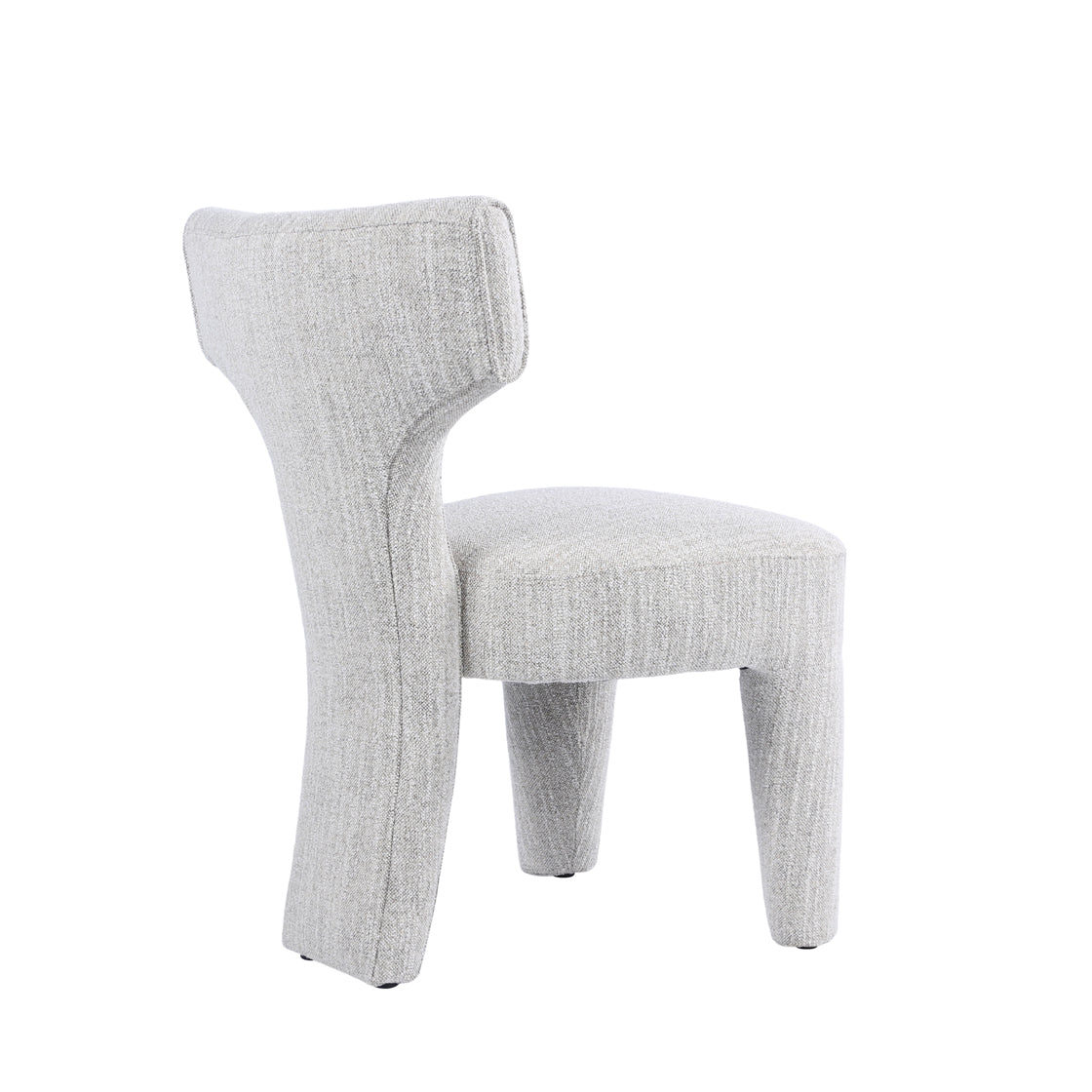 Fallon Beige Marl Chair back angle