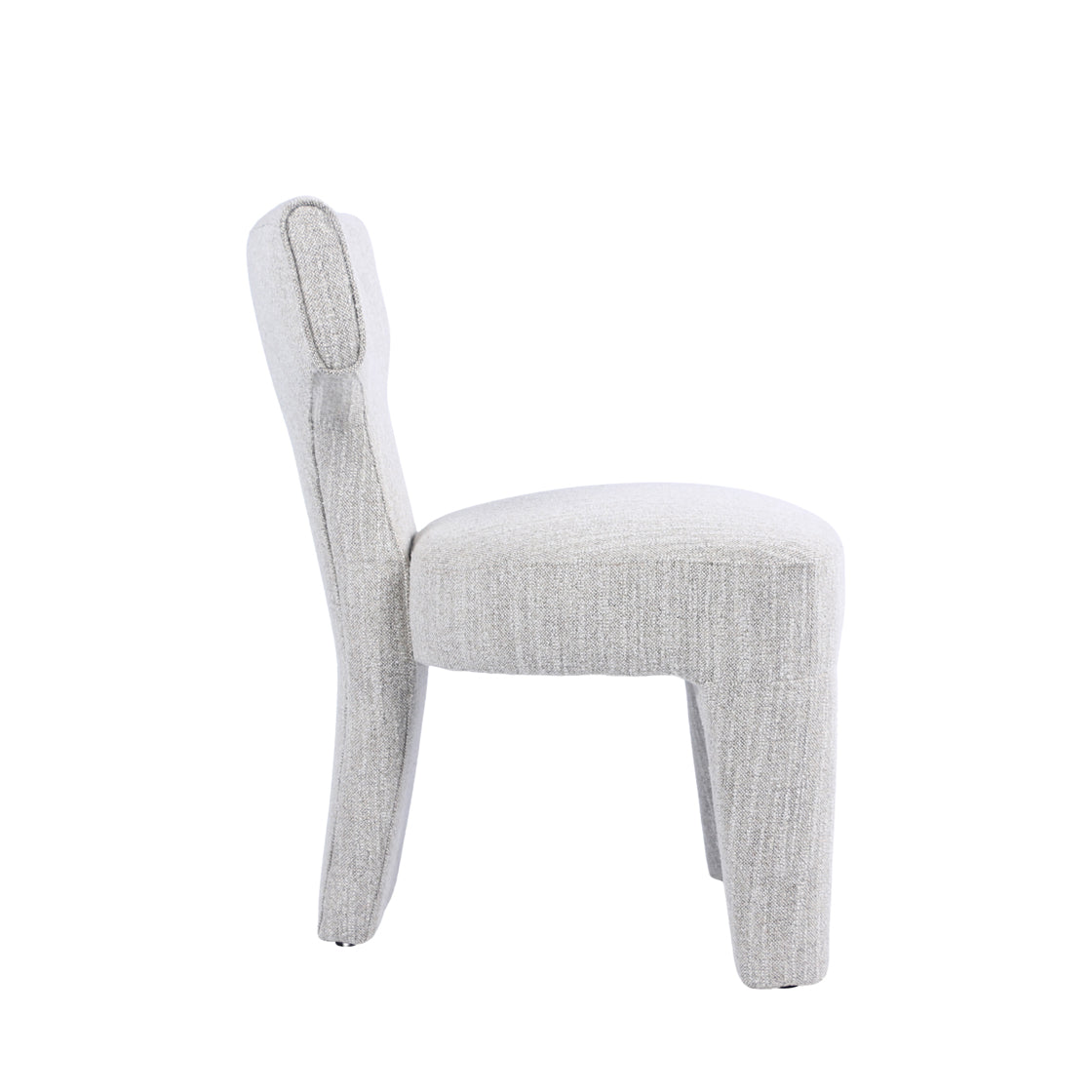 Fallon Beige Marl Chair side