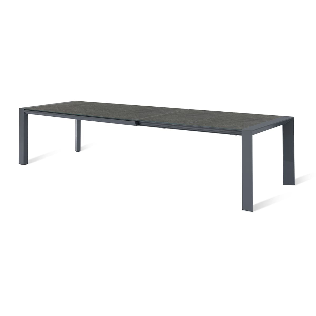 Ambition 10 Seater Extending Dining Set - Zinc Grey