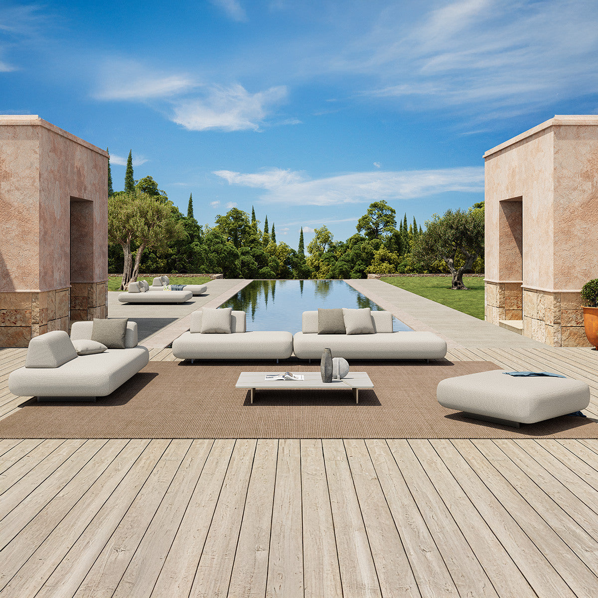 Cannes 4 Piece Sofa Set