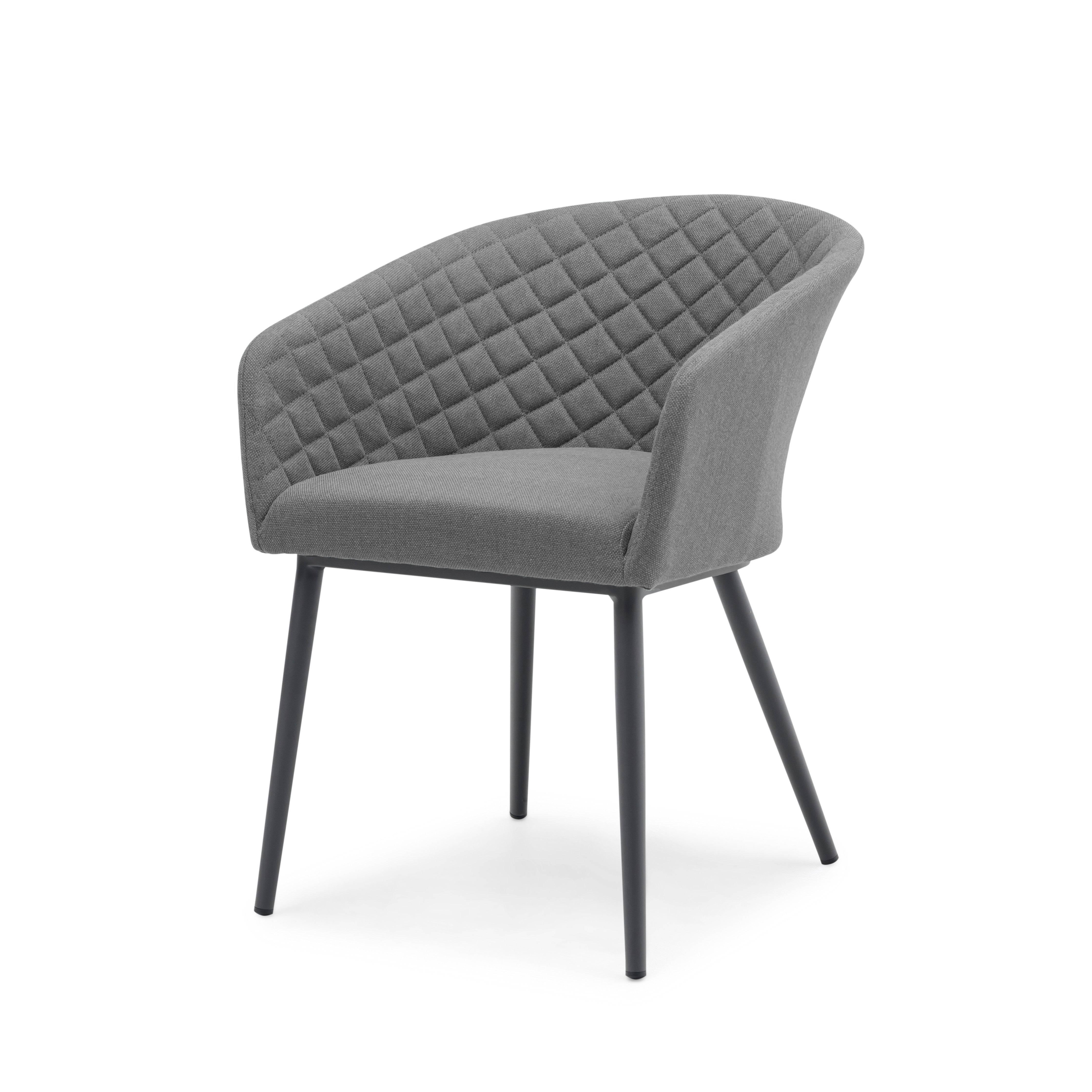 Ambition Set of 2 Dining Chairs - Flanelle