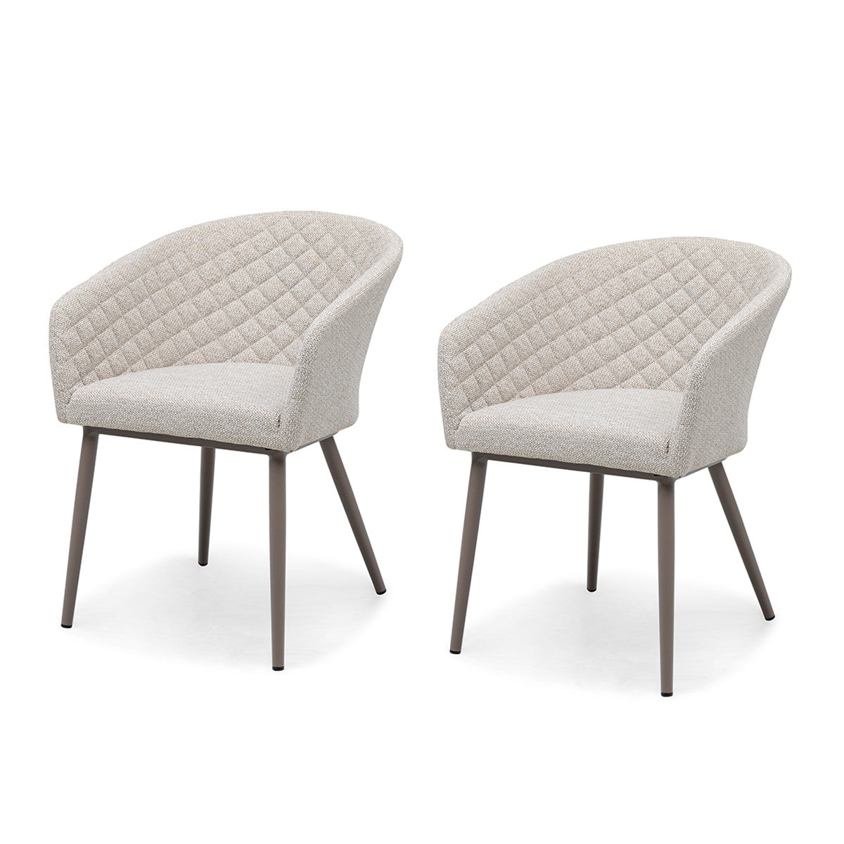 Ambition Set of 2 Dining Chairs - Latte
