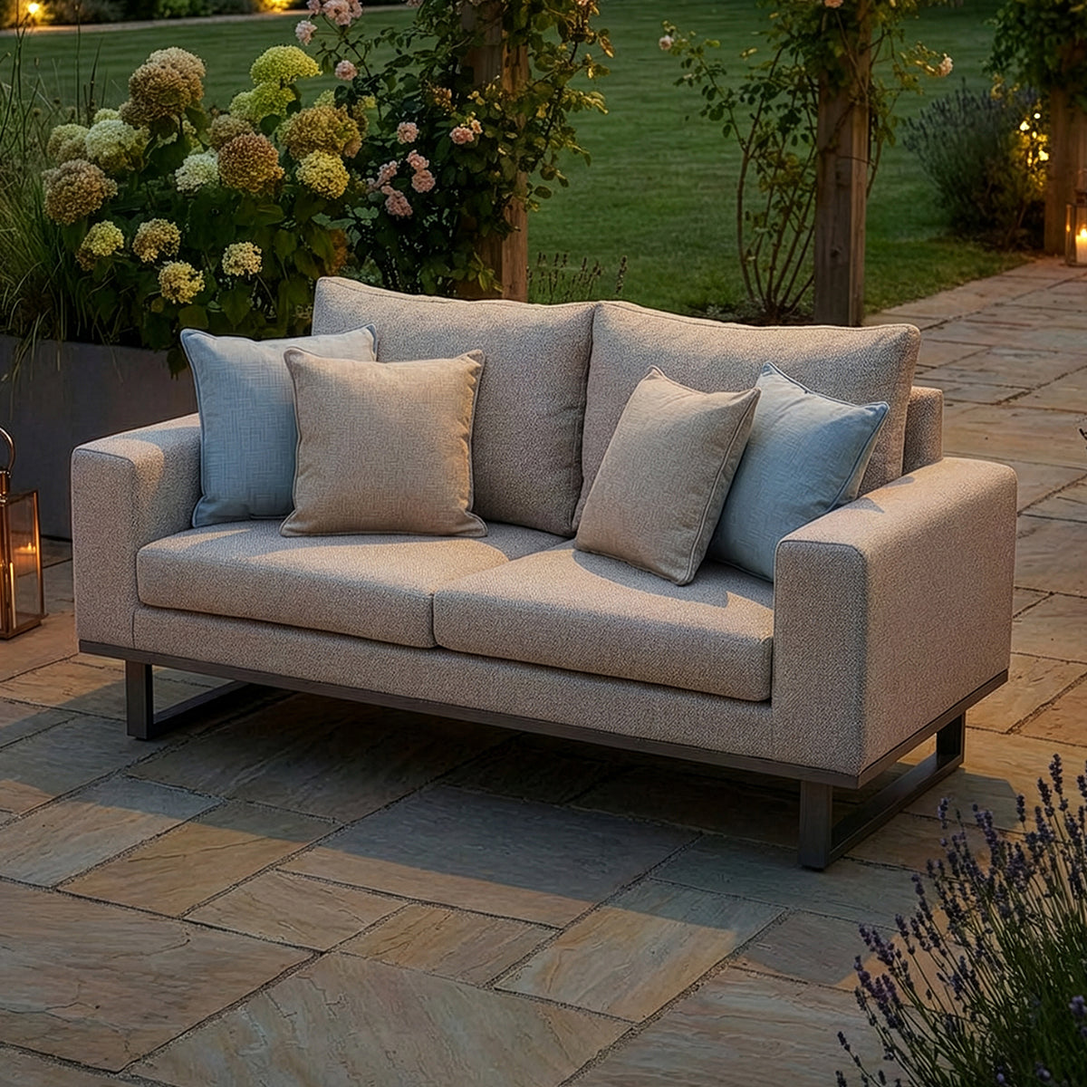 Ethos 2 Seater Sofa - Sofa Only - Latte