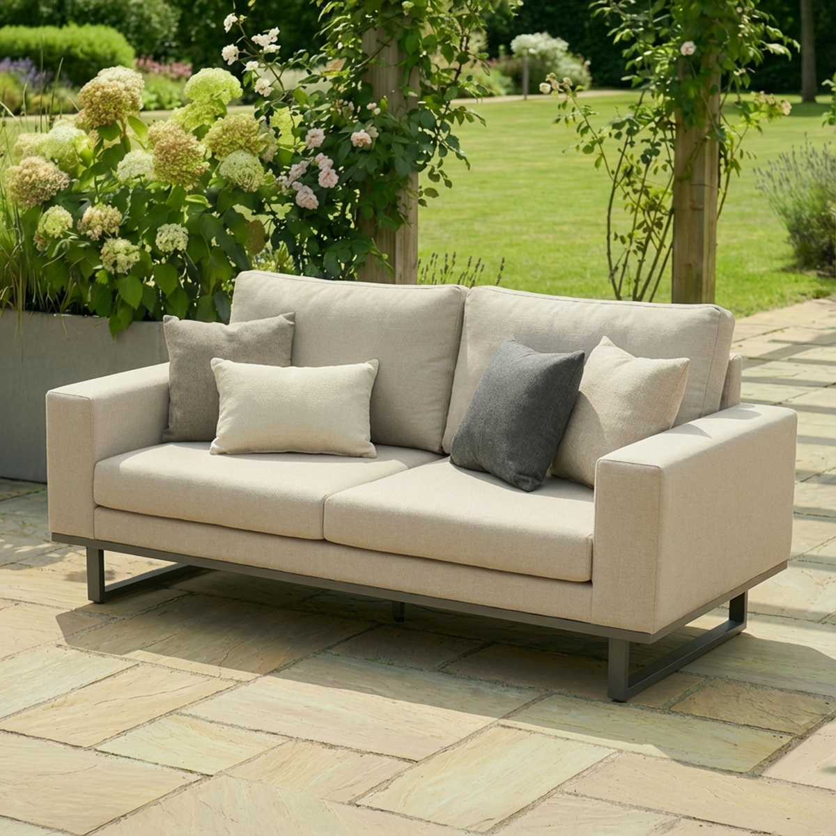 Ethos 2 Seater Sofa - Sofa Only - Oatmeal