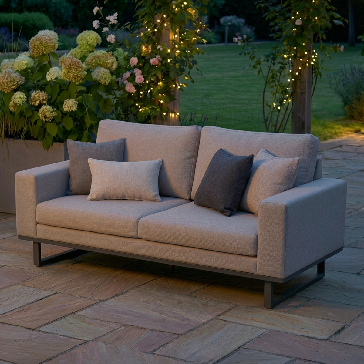 Ethos 2 Seater Sofa - Sofa Only - Oatmeal