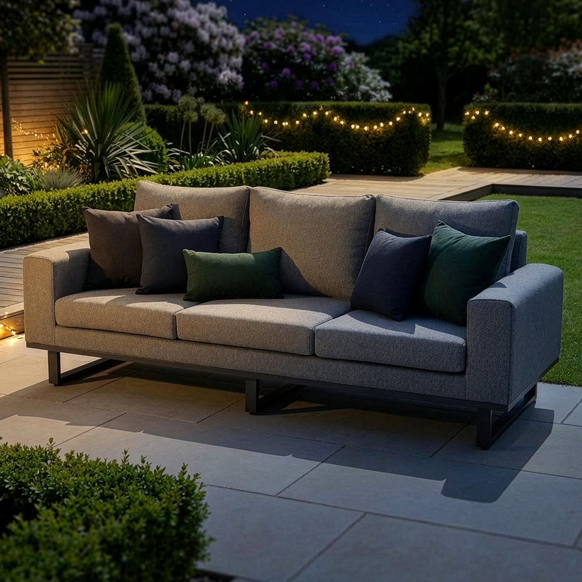 Ethos 3 Seater Sofa - Zinc Grey
