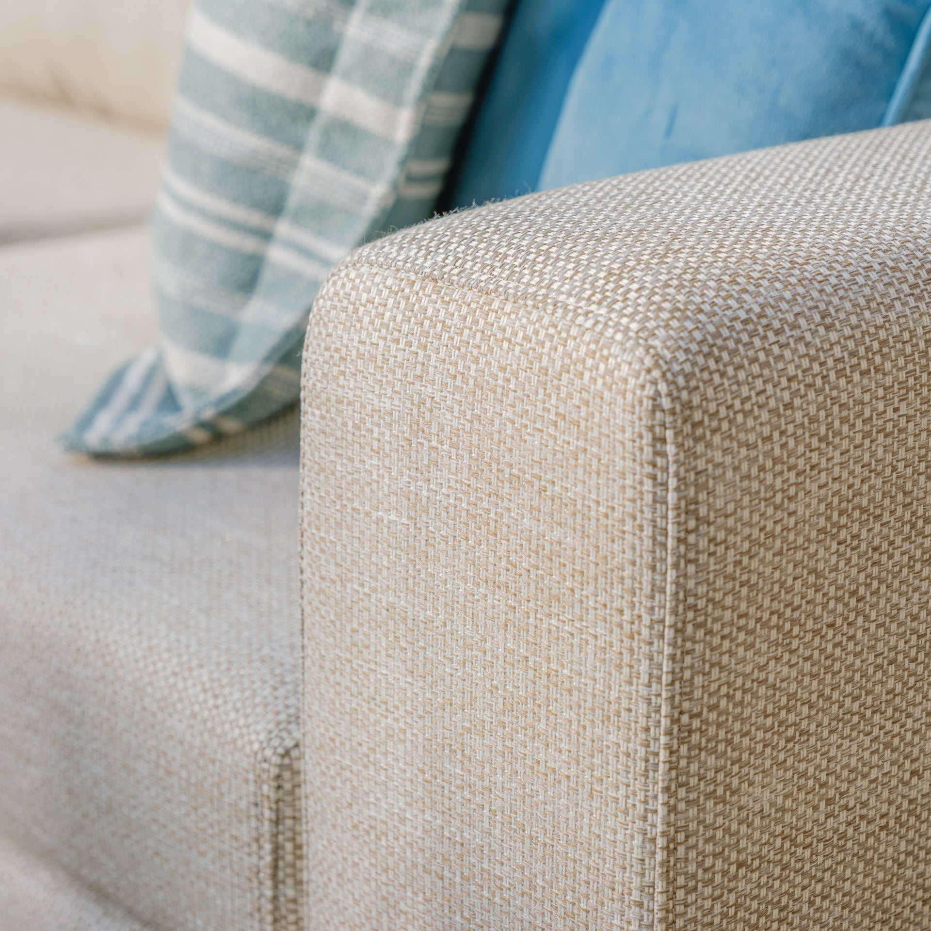 Ethos 3 Seater Sofa Set - Latte