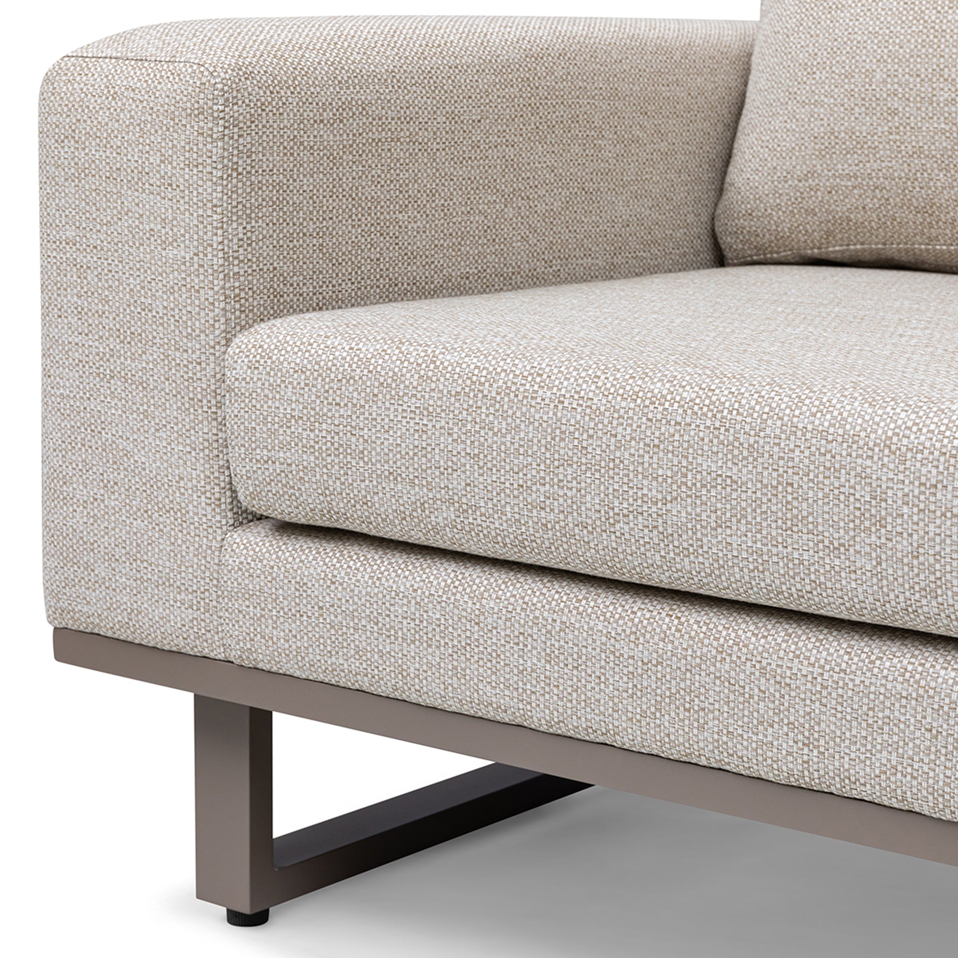 Ethos 3 Seater Sofa Set - Latte