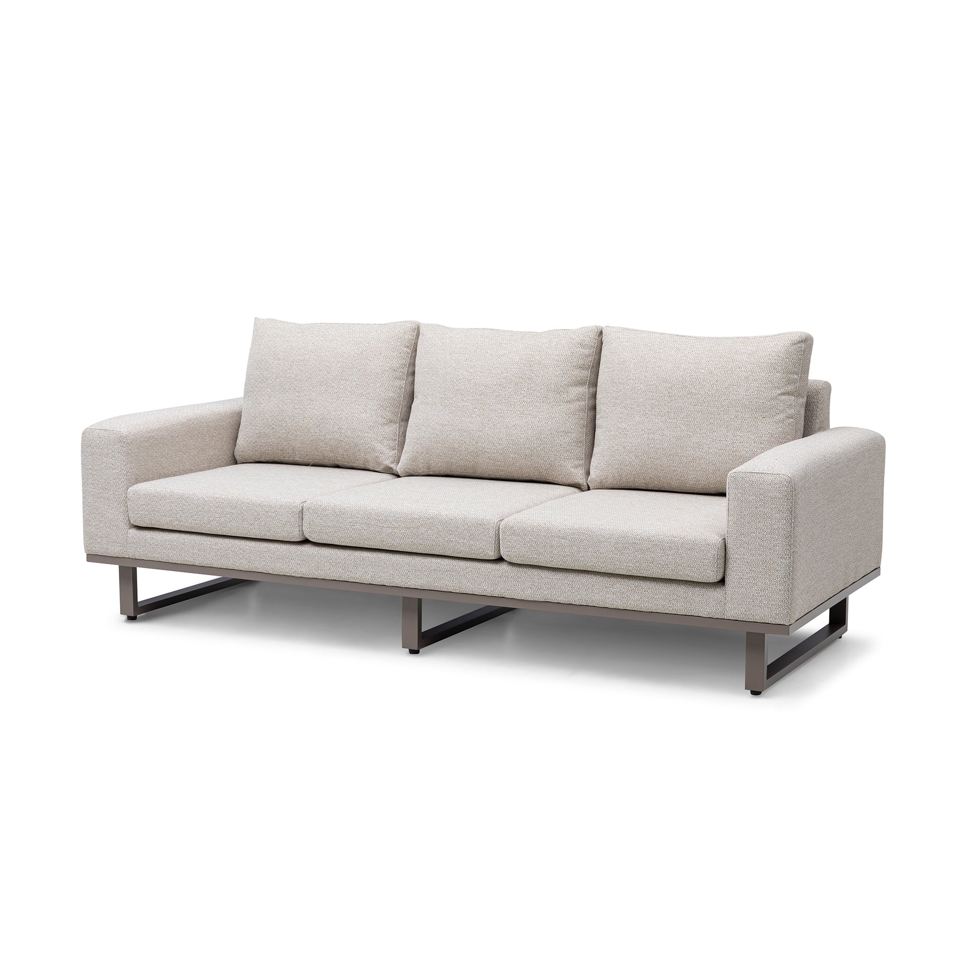 Ethos 3 Seater Sofa Set - Latte