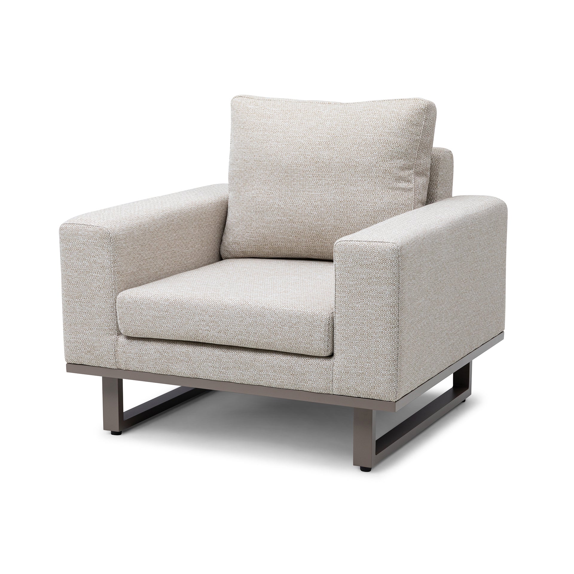 Ethos 3 Seater Sofa Set - Latte