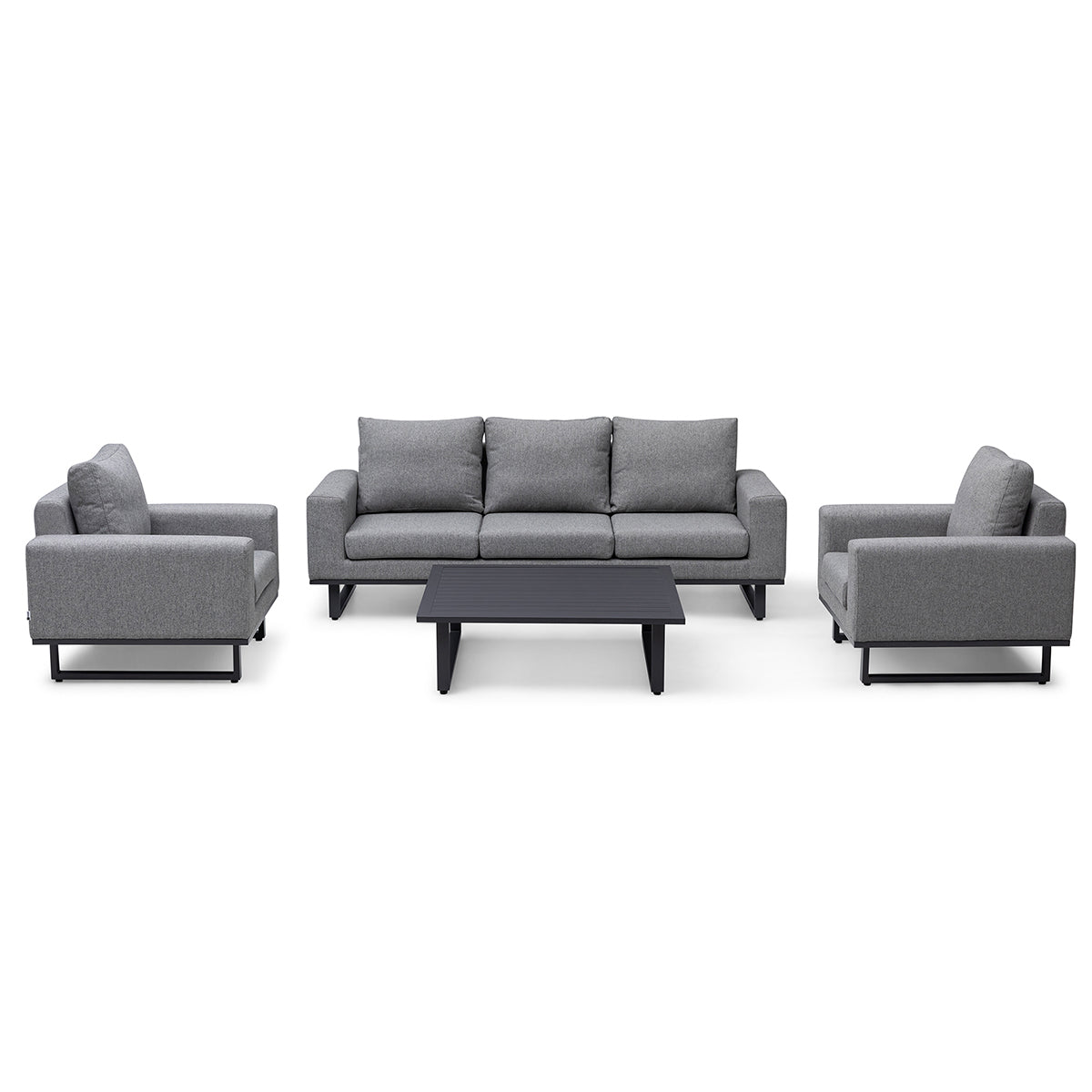 Ethos 3 Seater Sofa Set - Zinc Grey
