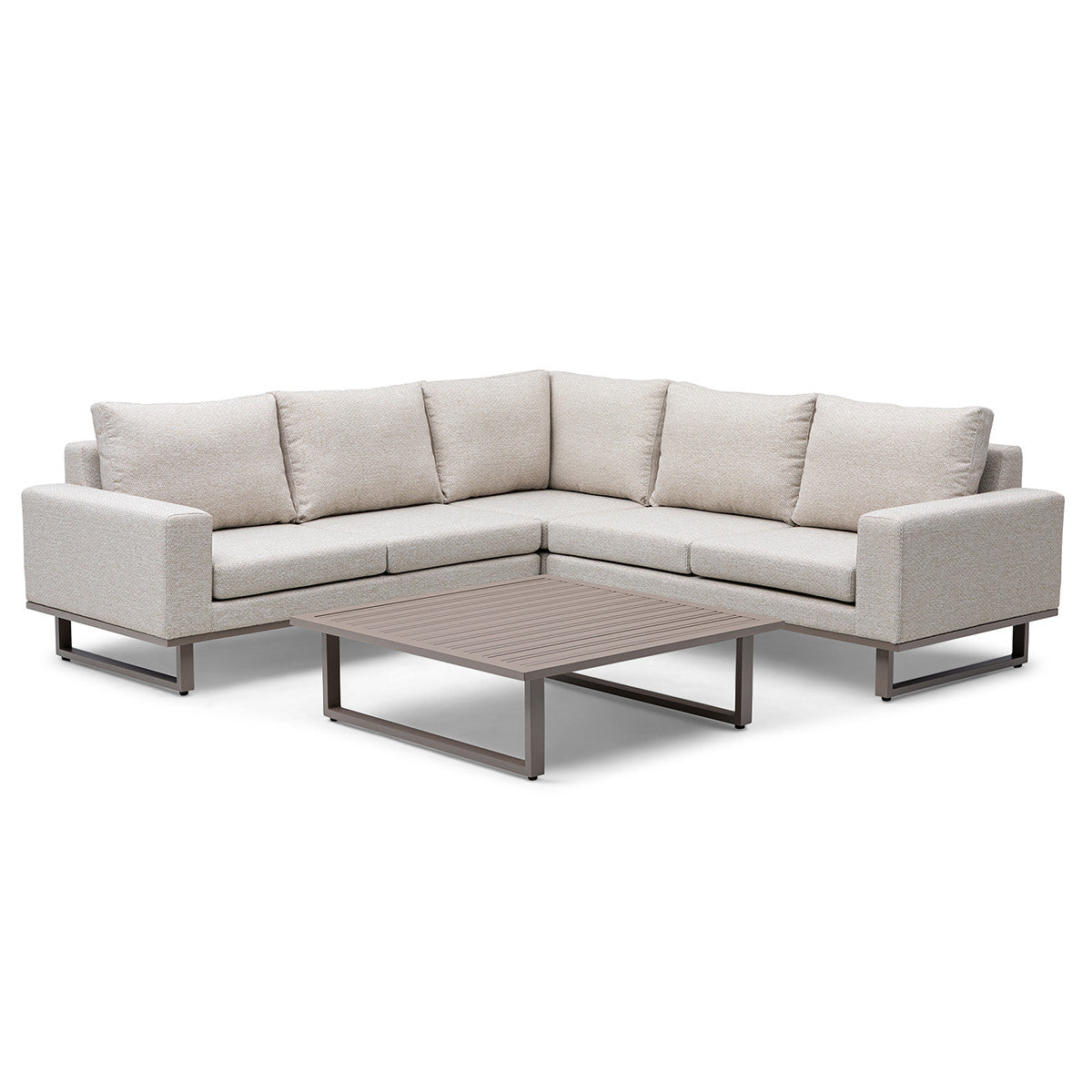 Ethos Corner Sofa Group - Latte