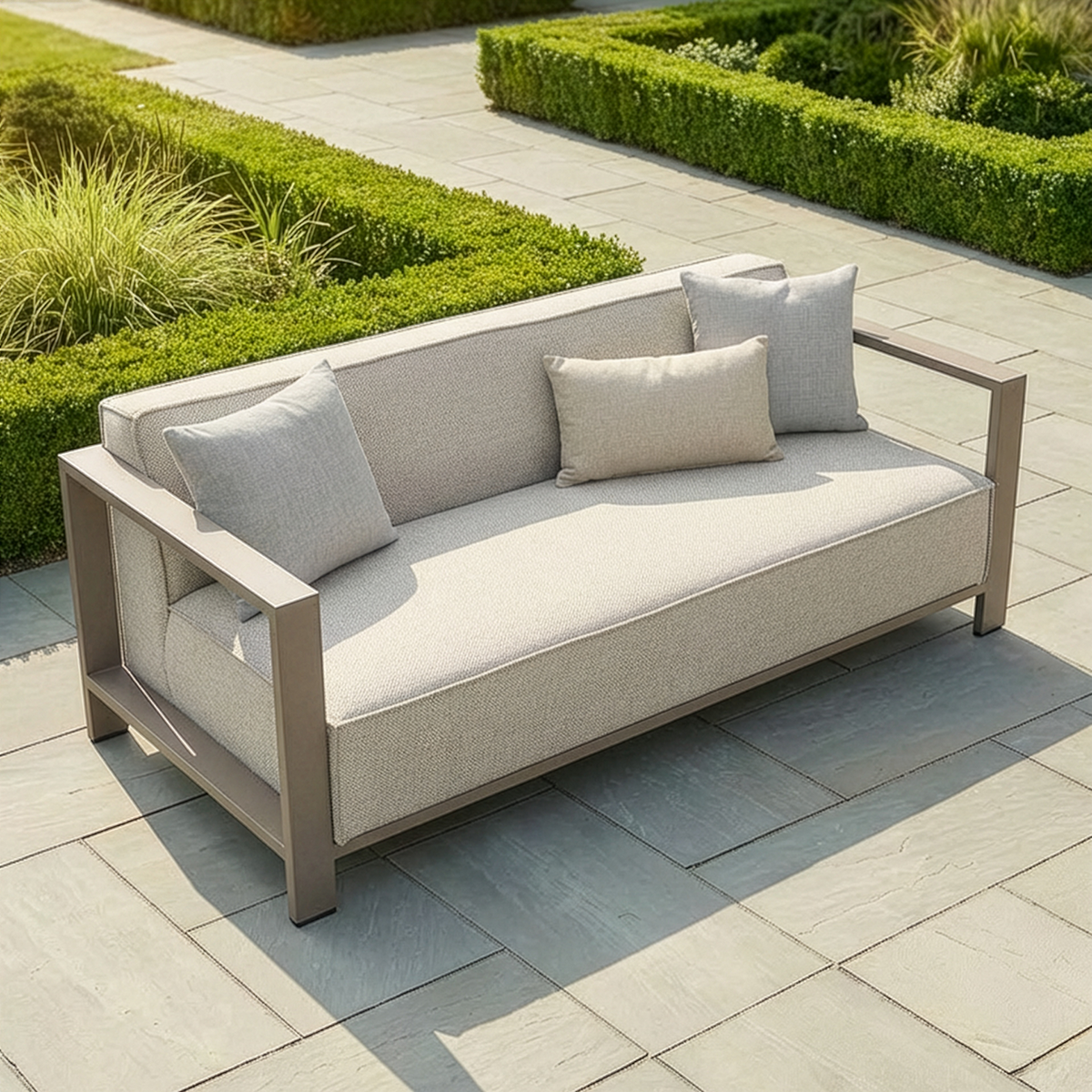Ibiza 2 Seater Sofa - Latte
