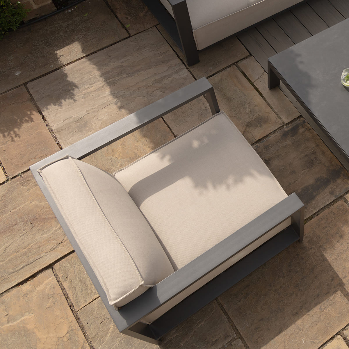 Maze Ibiza Oatmeal Beige Outdoor Armchair