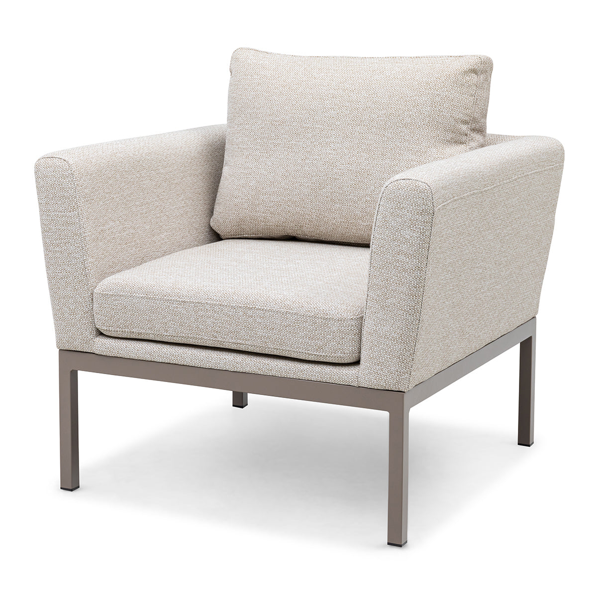 Pulse 3 Seater Sofa Set with Rising Table - Latte
