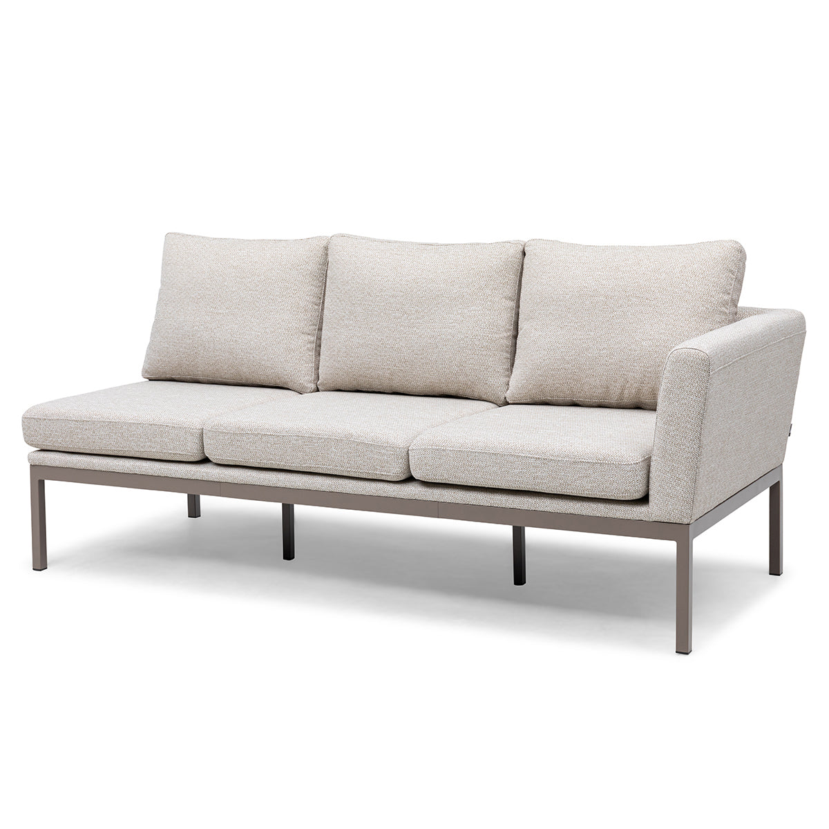 Pulse Rectangular Corner Dining Set with Rising Table - Latte