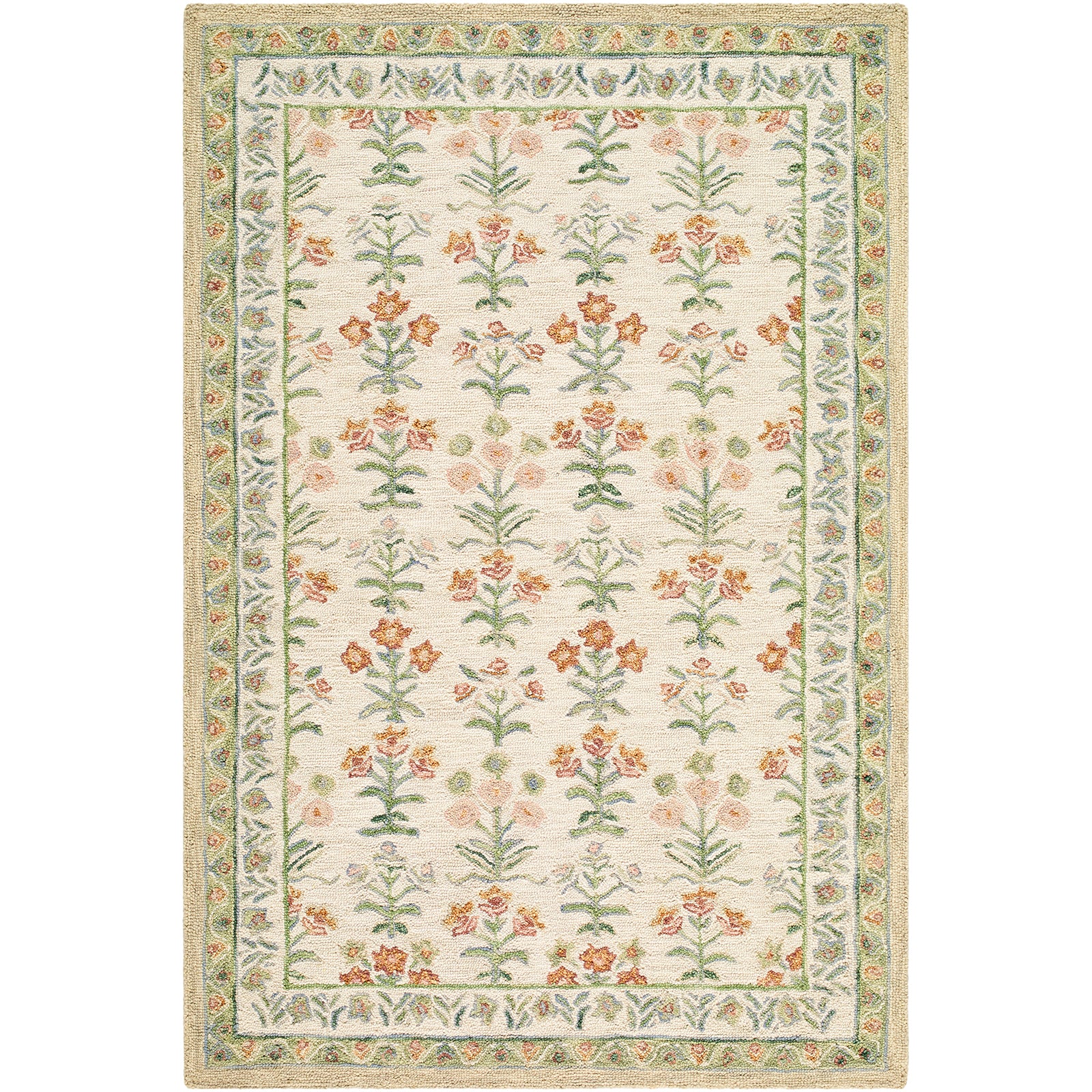 Fairfax Global Wool Global Green & Ivory Rug 153x219cm - product image