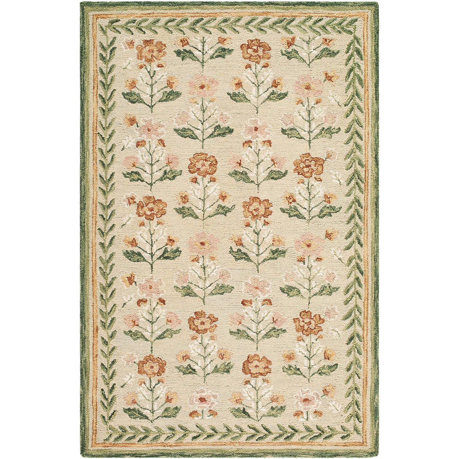Fairfax Global Wool Global Green & Olive Rug 153x219cm - product image